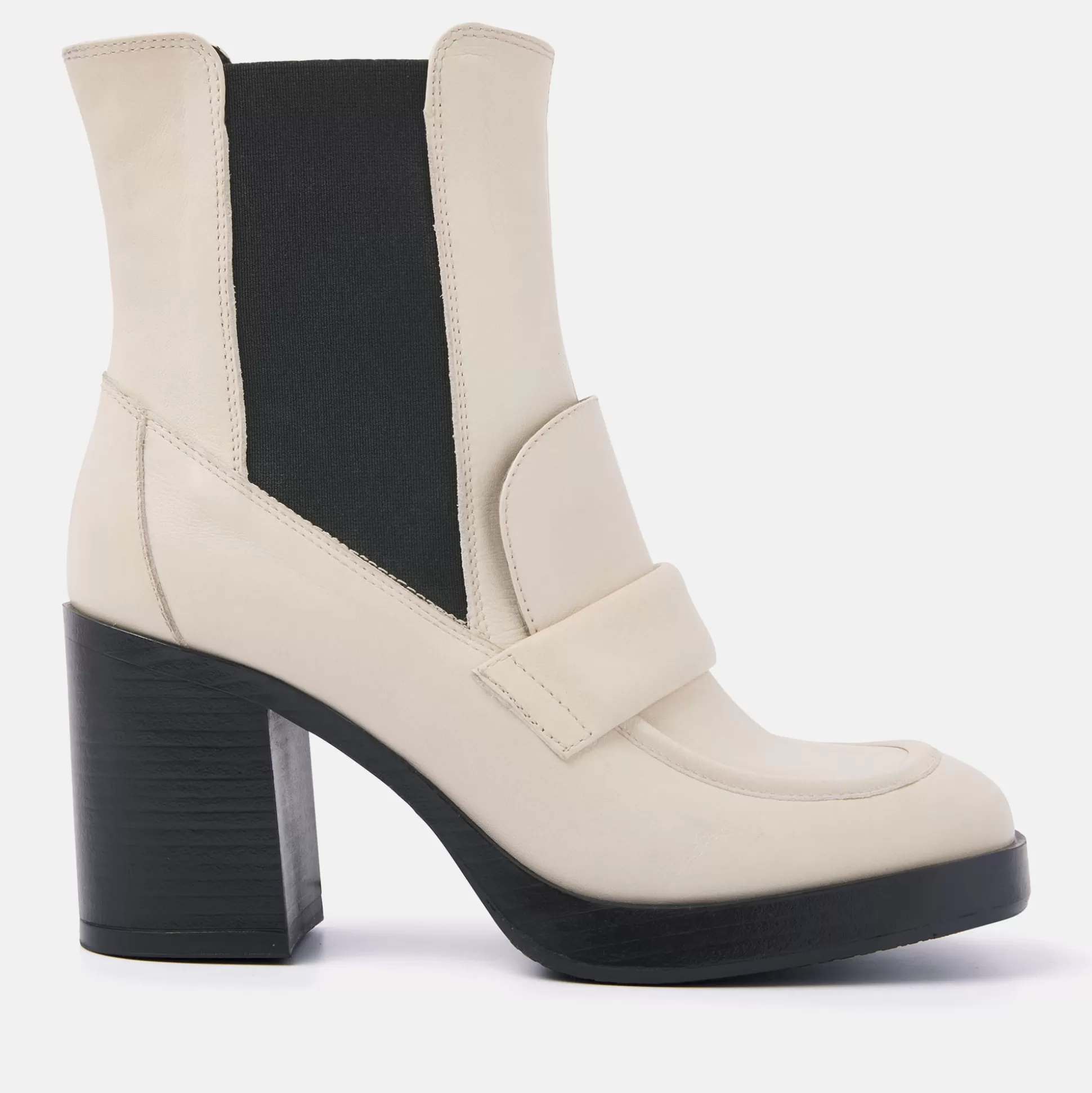 Vrouw Lazamani Dames Chelsea Boots 55.094 Ecru