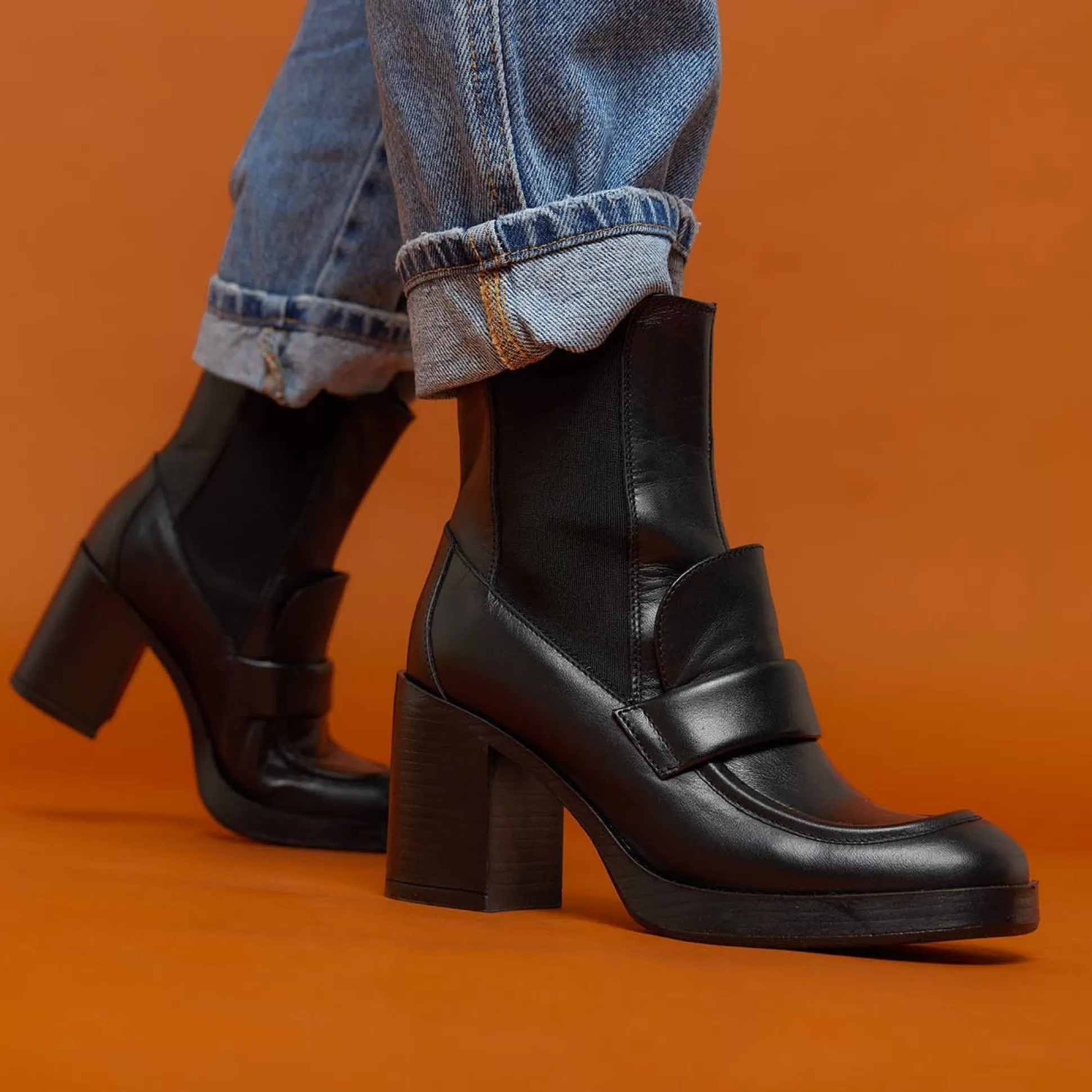 Vrouw Lazamani Dames Chelsea Boots 55.094 Nero