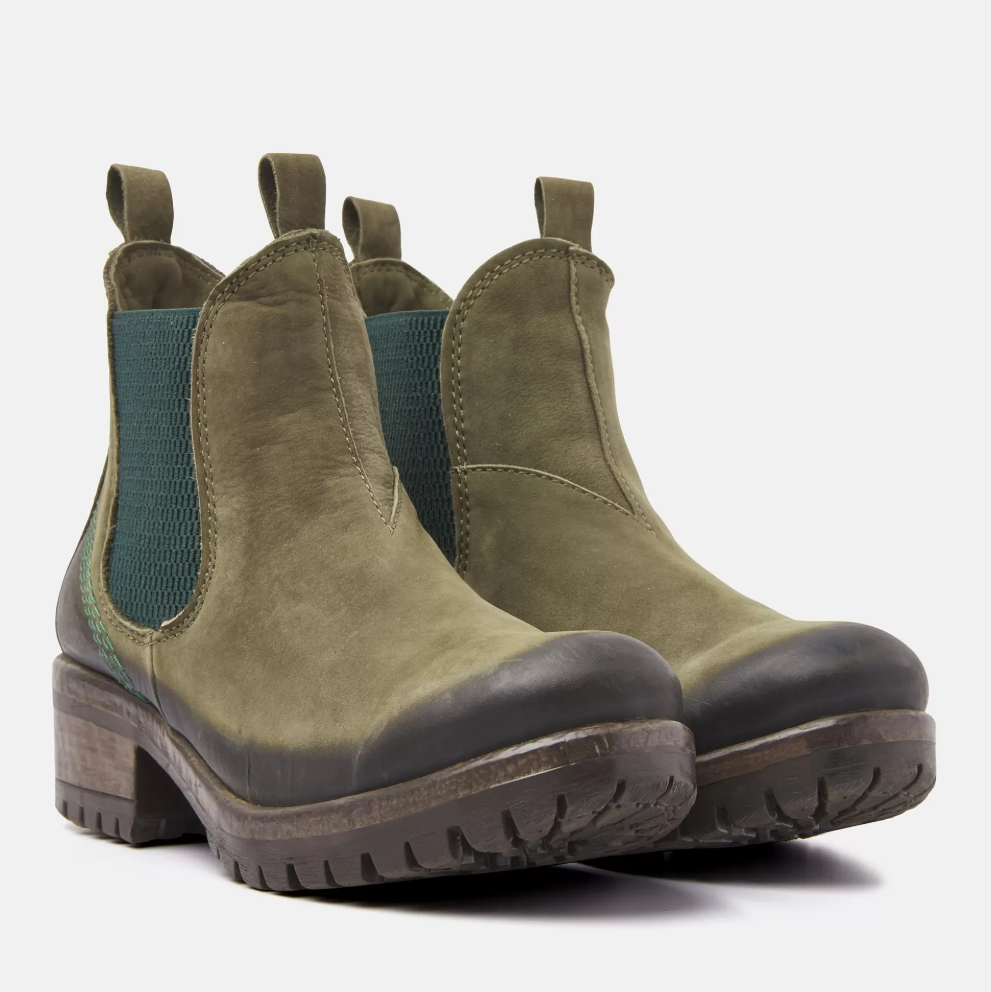 Vrouw Lazamani Dames Chelsea Boots 68.001 Green