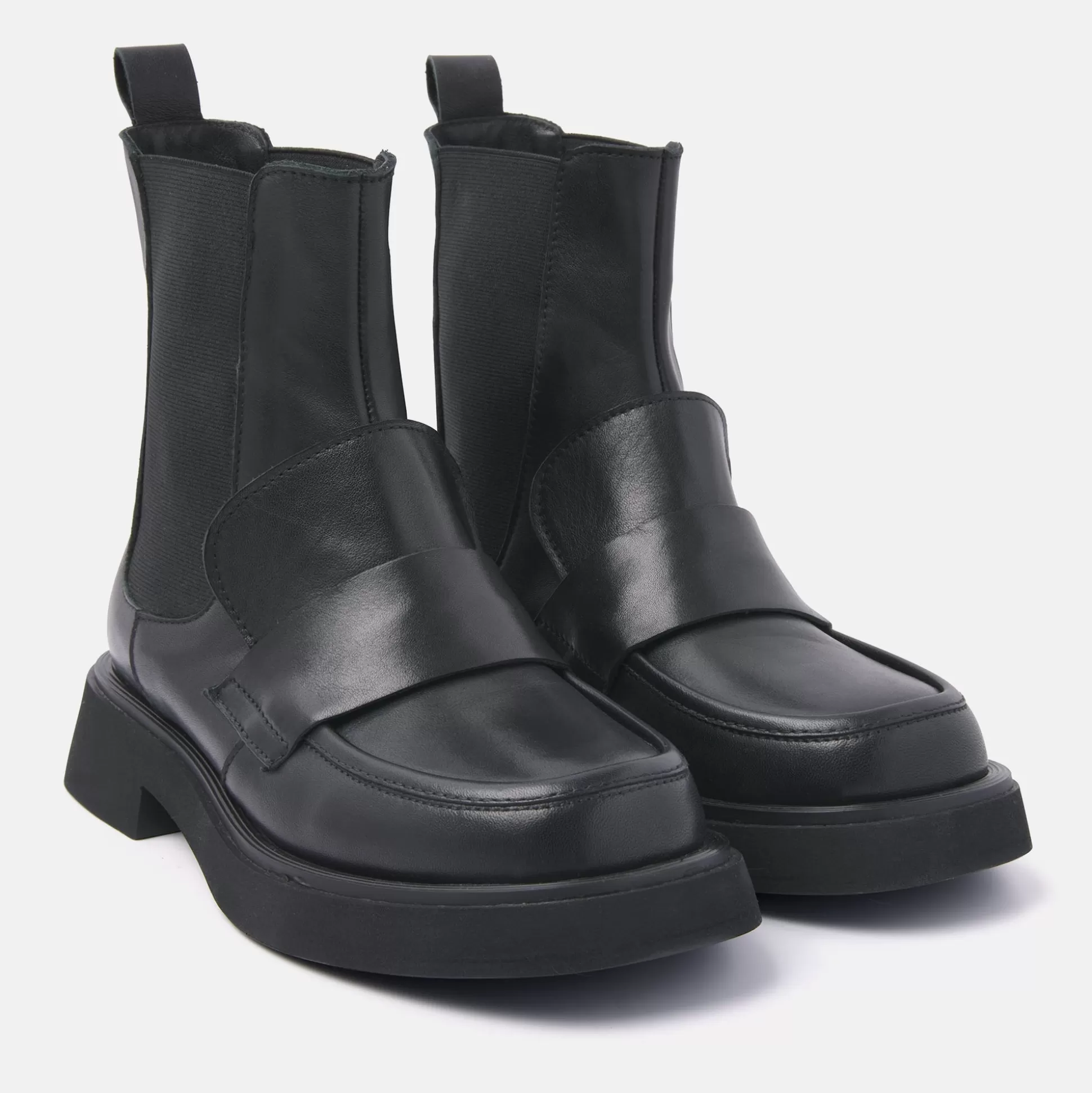 Vrouw Lazamani Dames Chelsea Boots 68.048 Black