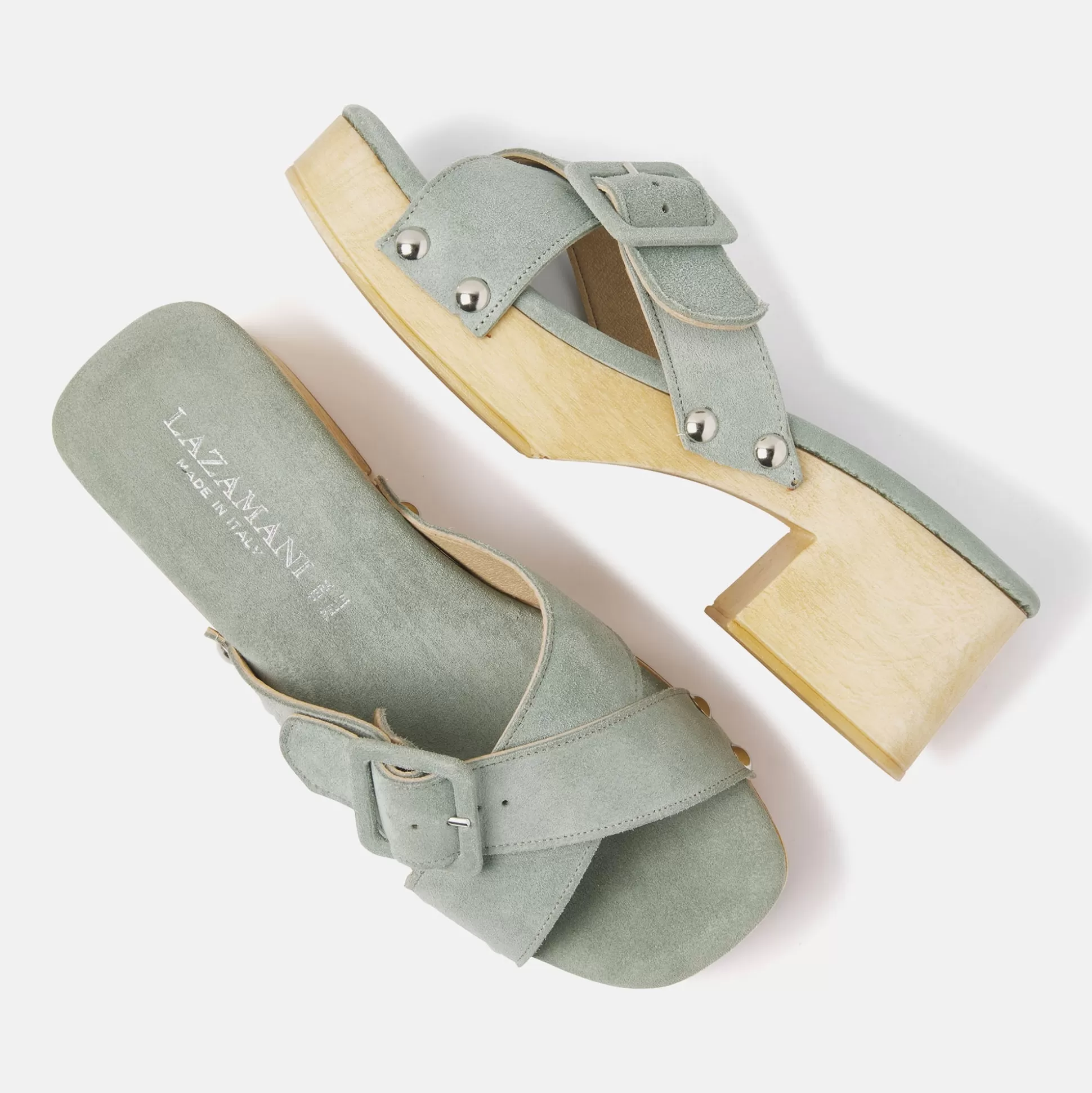 Vrouw Lazamani Dames Clogs 31.226 Salvia