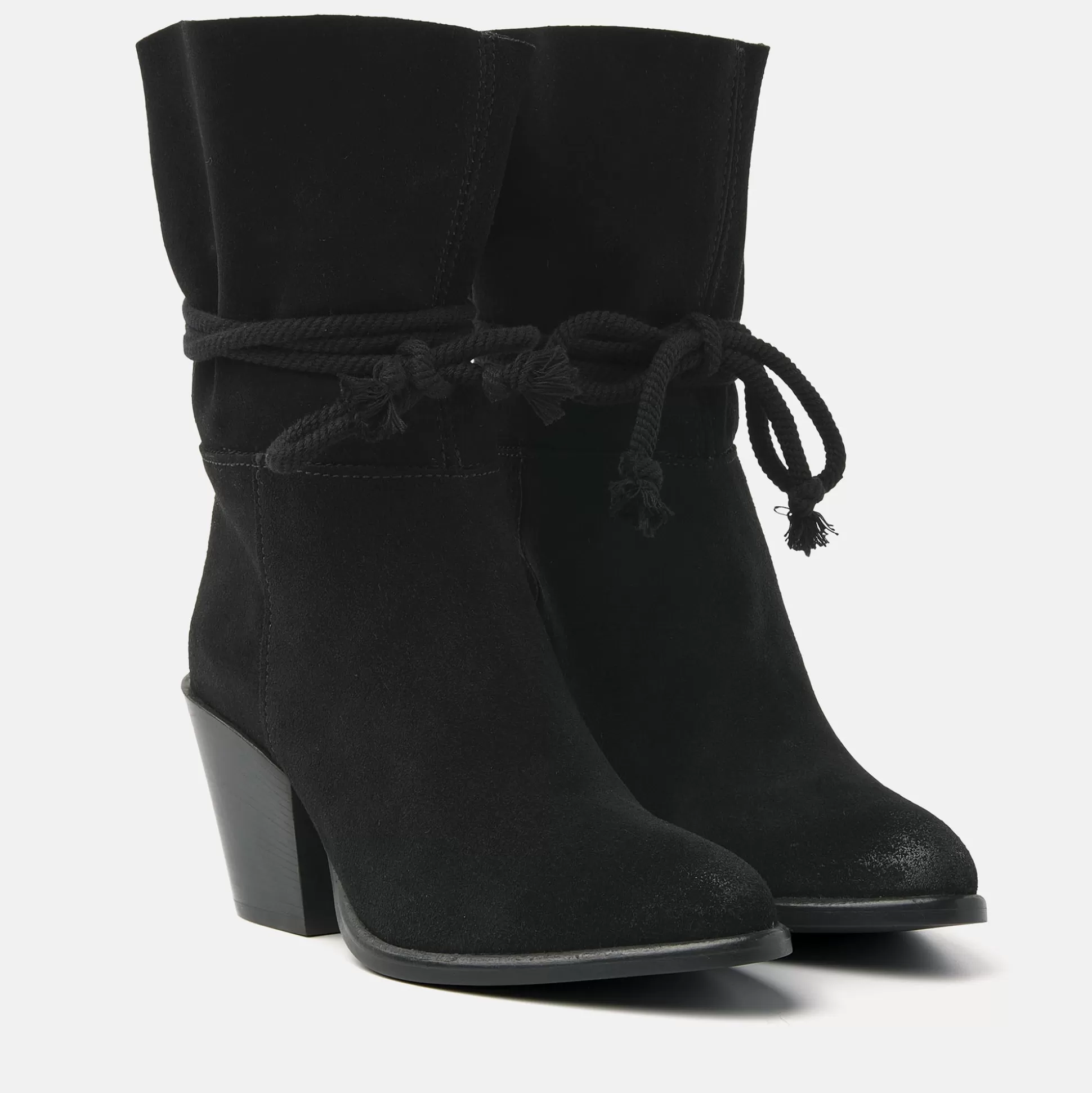 Vrouw Lazamani Dames Enkellaarsjes 35.118 Nero