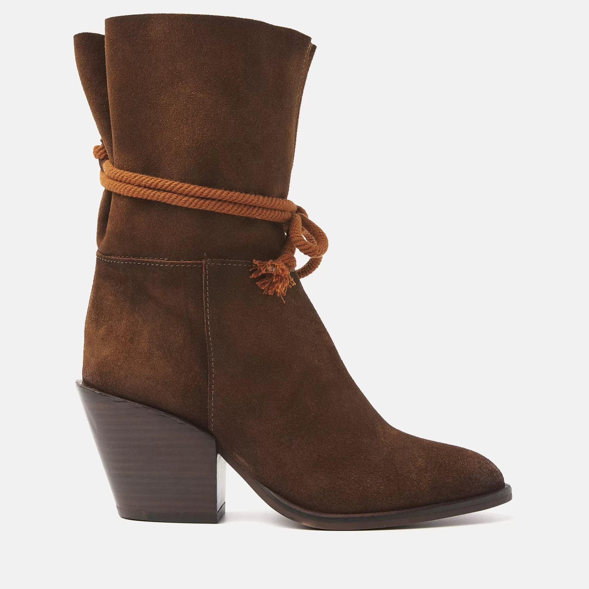 Vrouw Lazamani Dames Enkellaarsjes 35.118 Tan