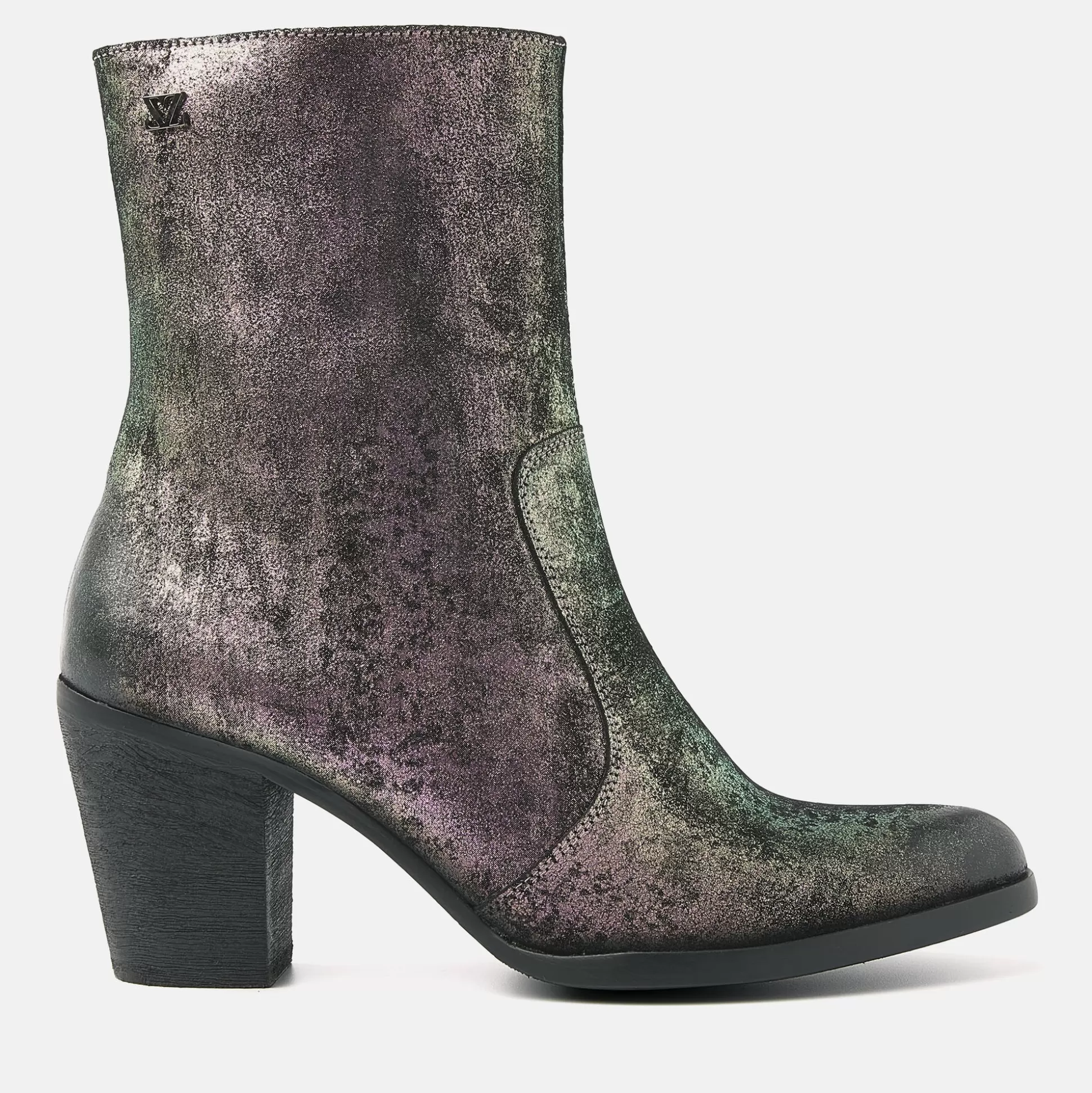 Vrouw Lazamani Dames Enkellaarsjes 85.602 Purple-Disco
