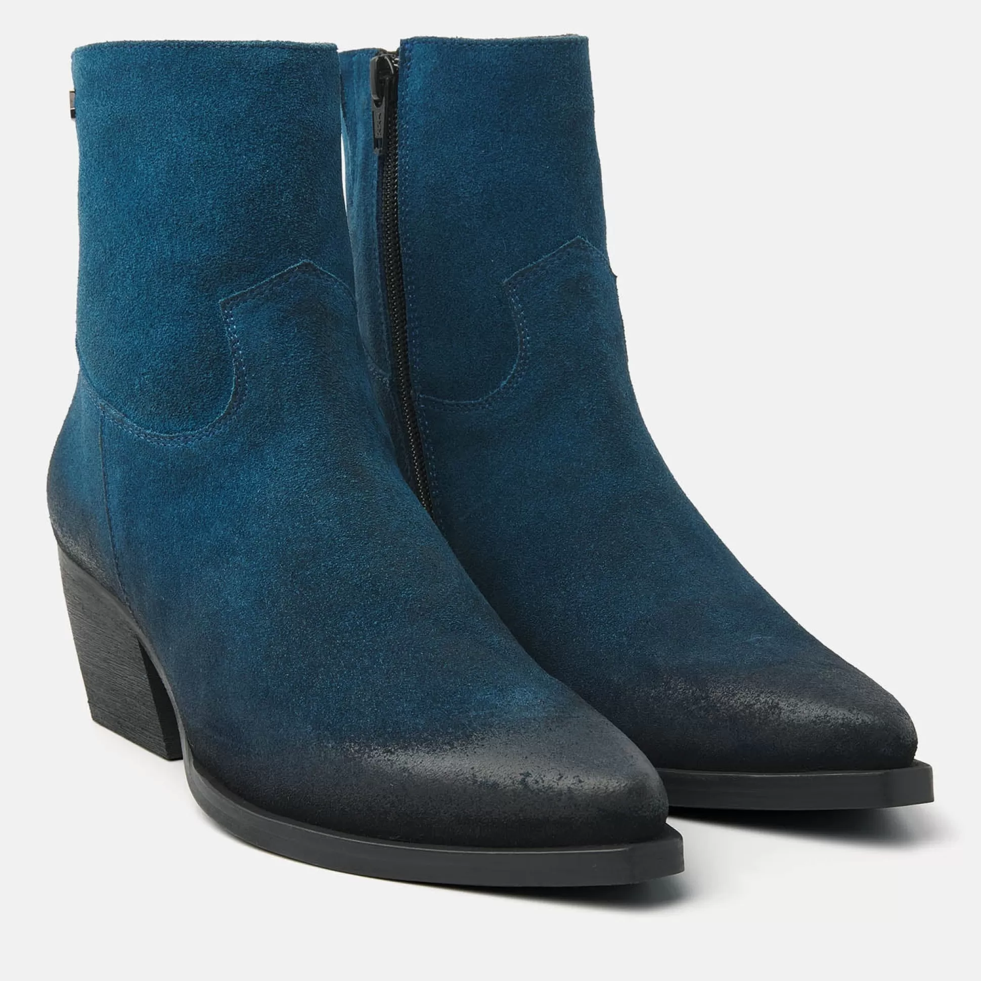 Vrouw Lazamani Dames Enkellaarsjes 85.632 Blue