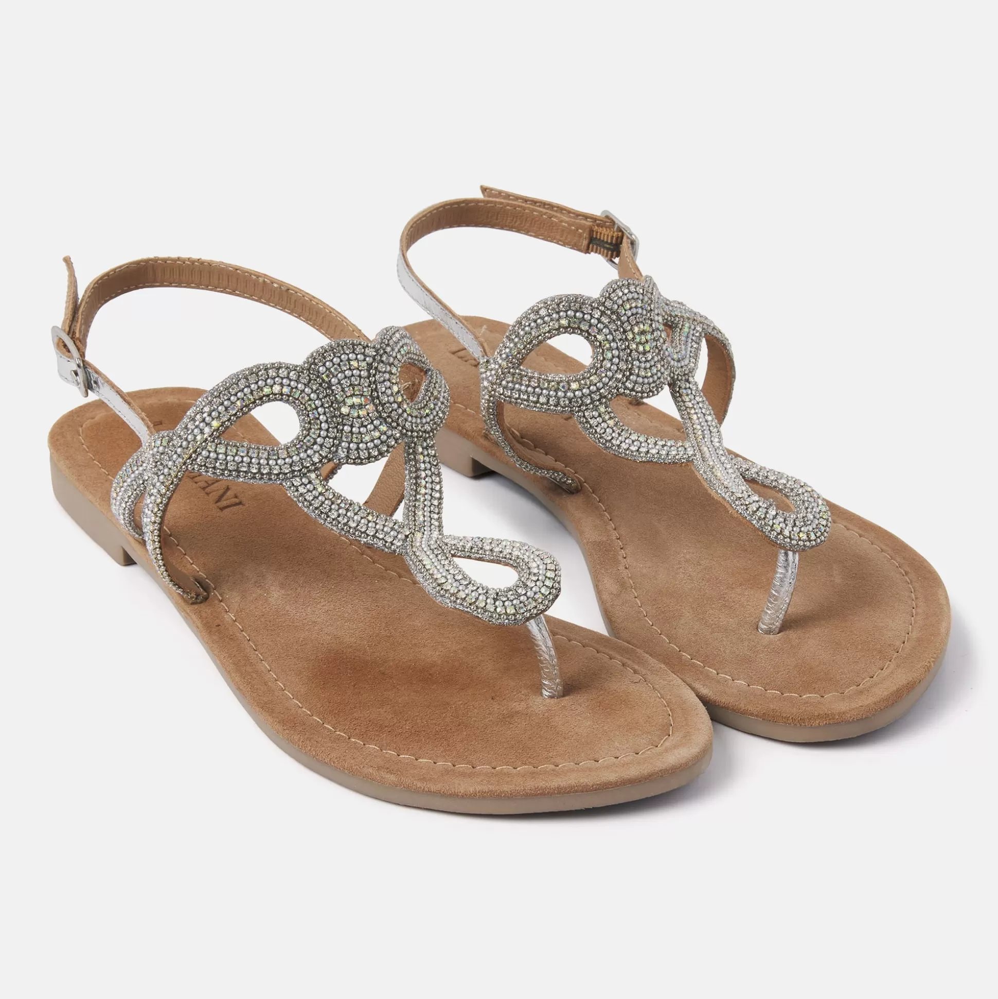Vrouw Lazamani Dames Sandalen 33.510 Silver