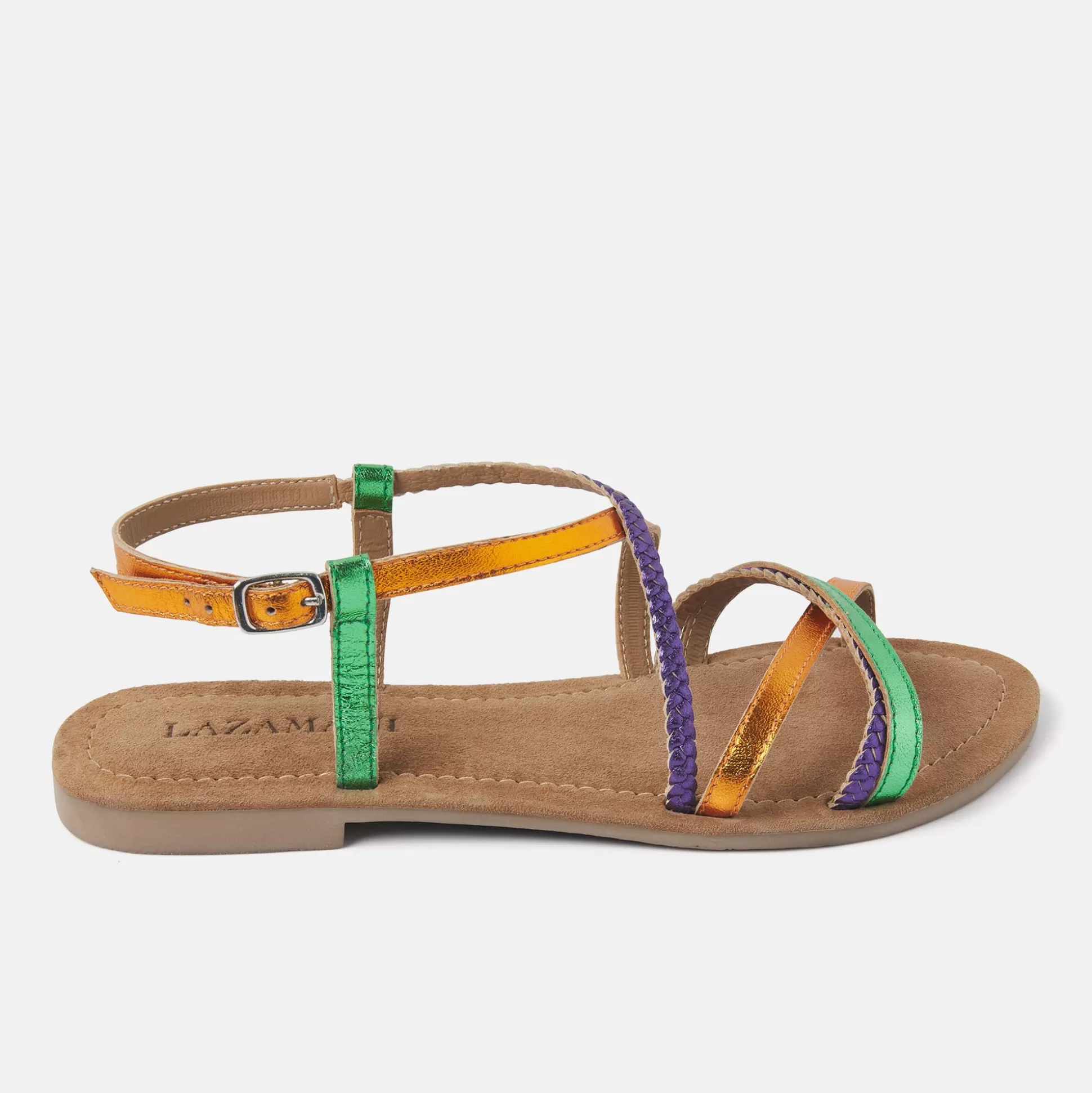 Vrouw Lazamani Dames Sandalen 33.524 Orange