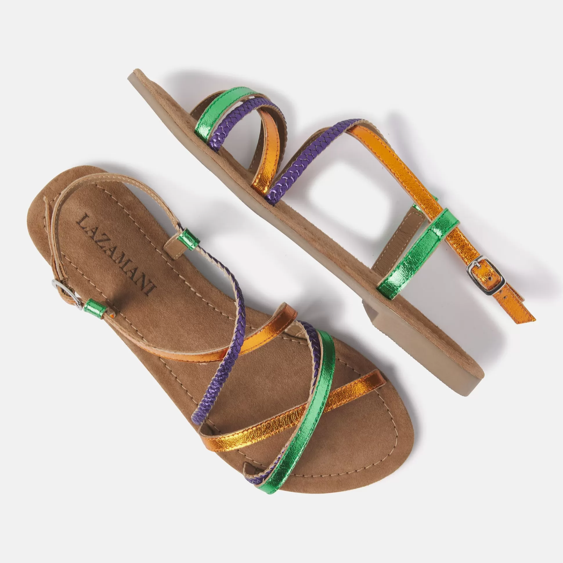 Vrouw Lazamani Dames Sandalen 33.524 Orange