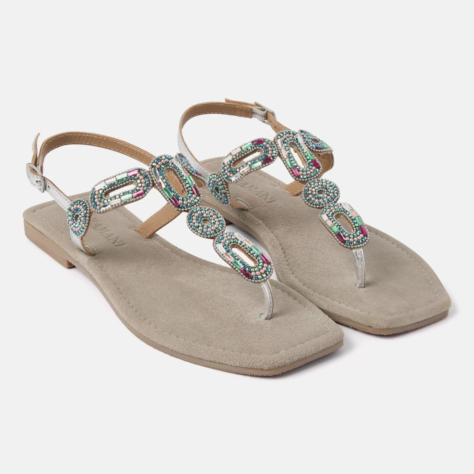 Vrouw Lazamani Dames Sandalen 33.540 Sage