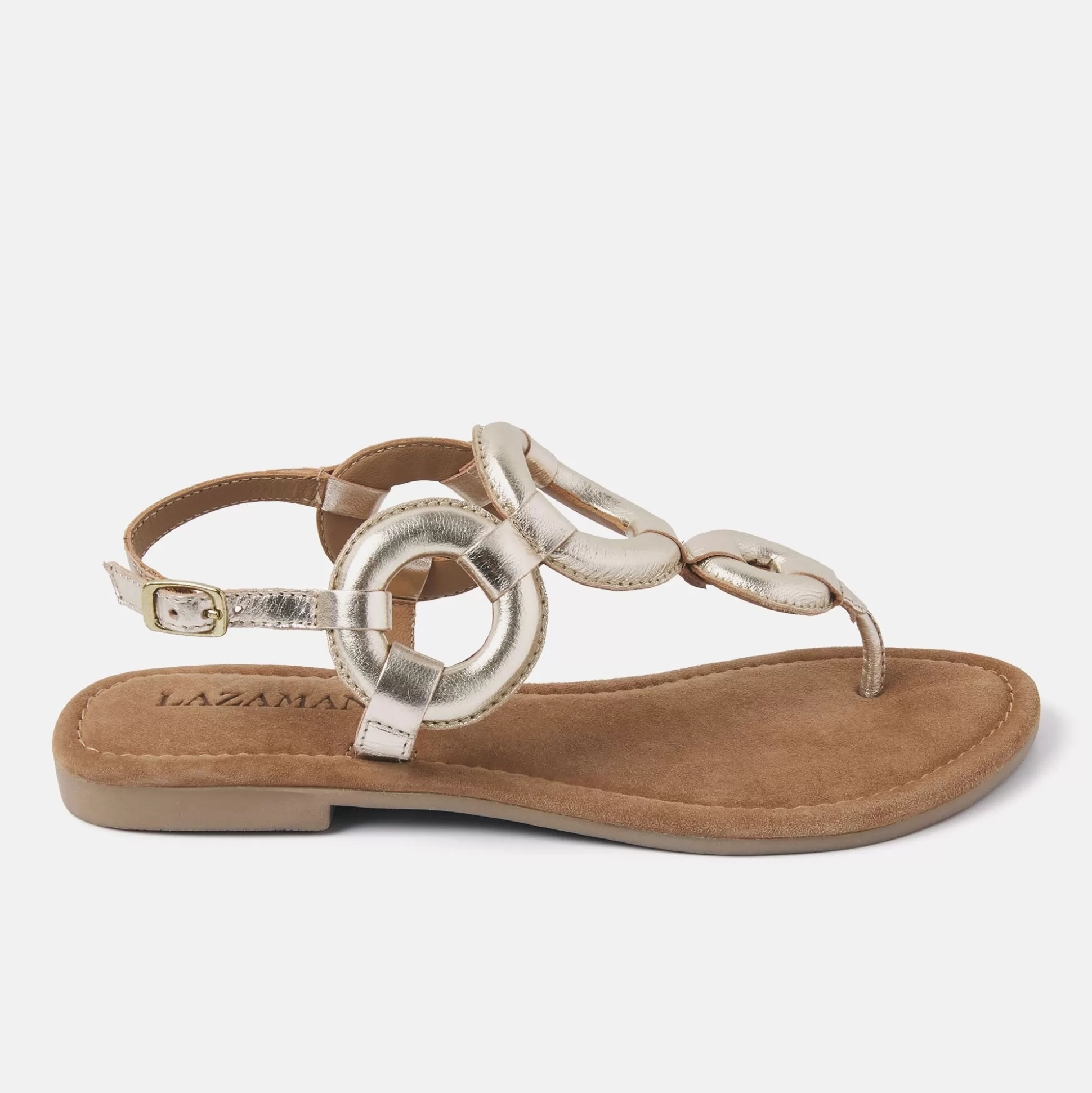 Vrouw Lazamani Dames Sandalen 33.543 Gold