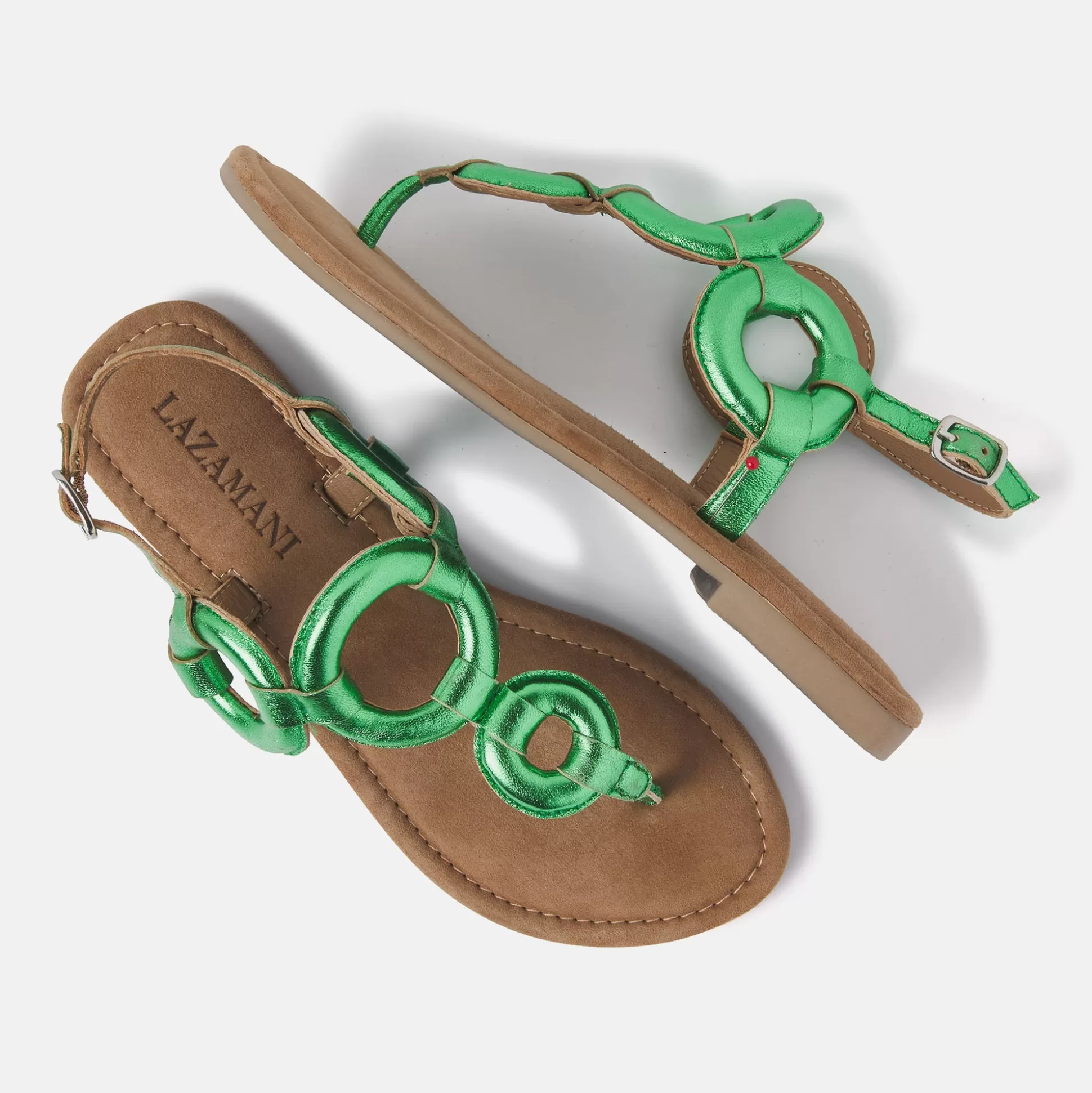 Vrouw Lazamani Dames Sandalen 33.543 Green