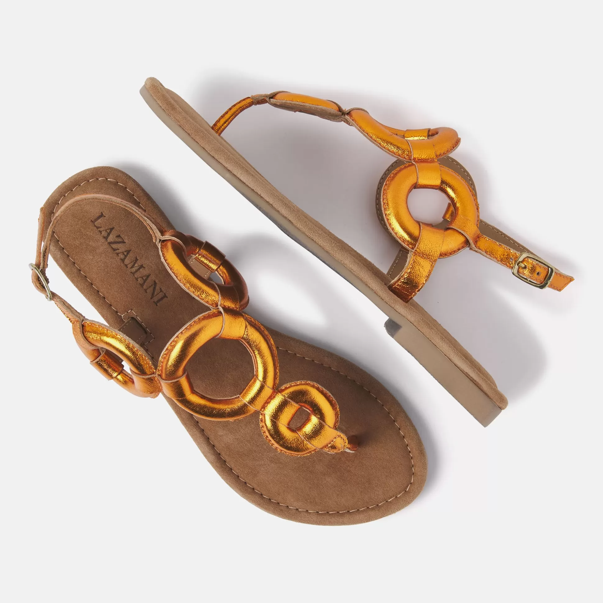 Vrouw Lazamani Dames Sandalen 33.543 Orange