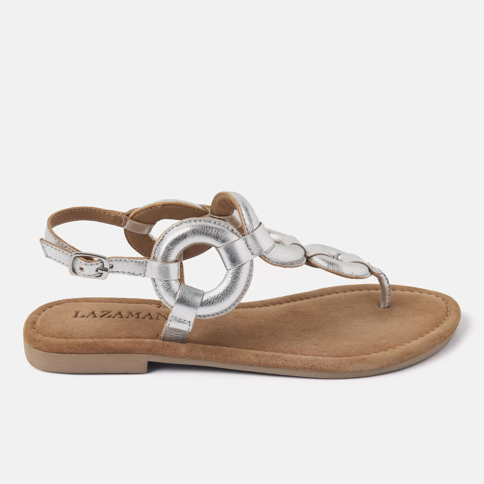 Vrouw Lazamani Dames Sandalen 33.543 Silver