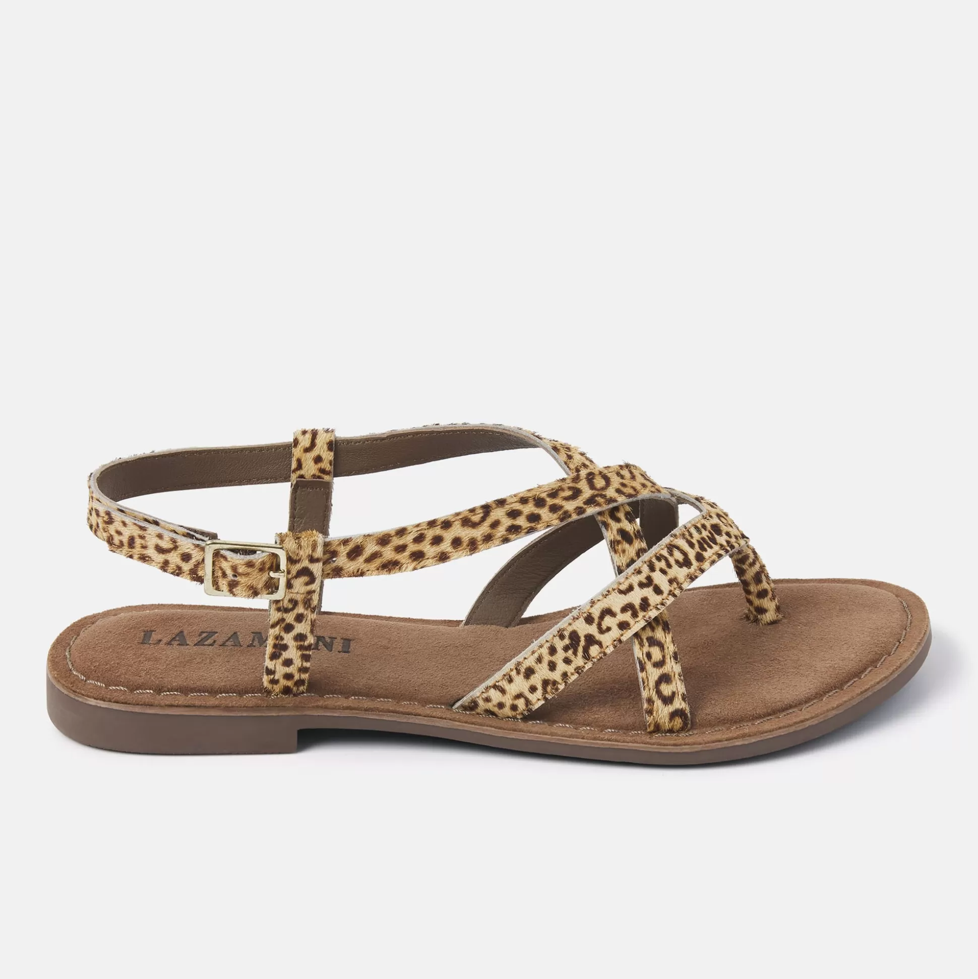 Vrouw Lazamani Dames Sandalen 75.311 Leopard