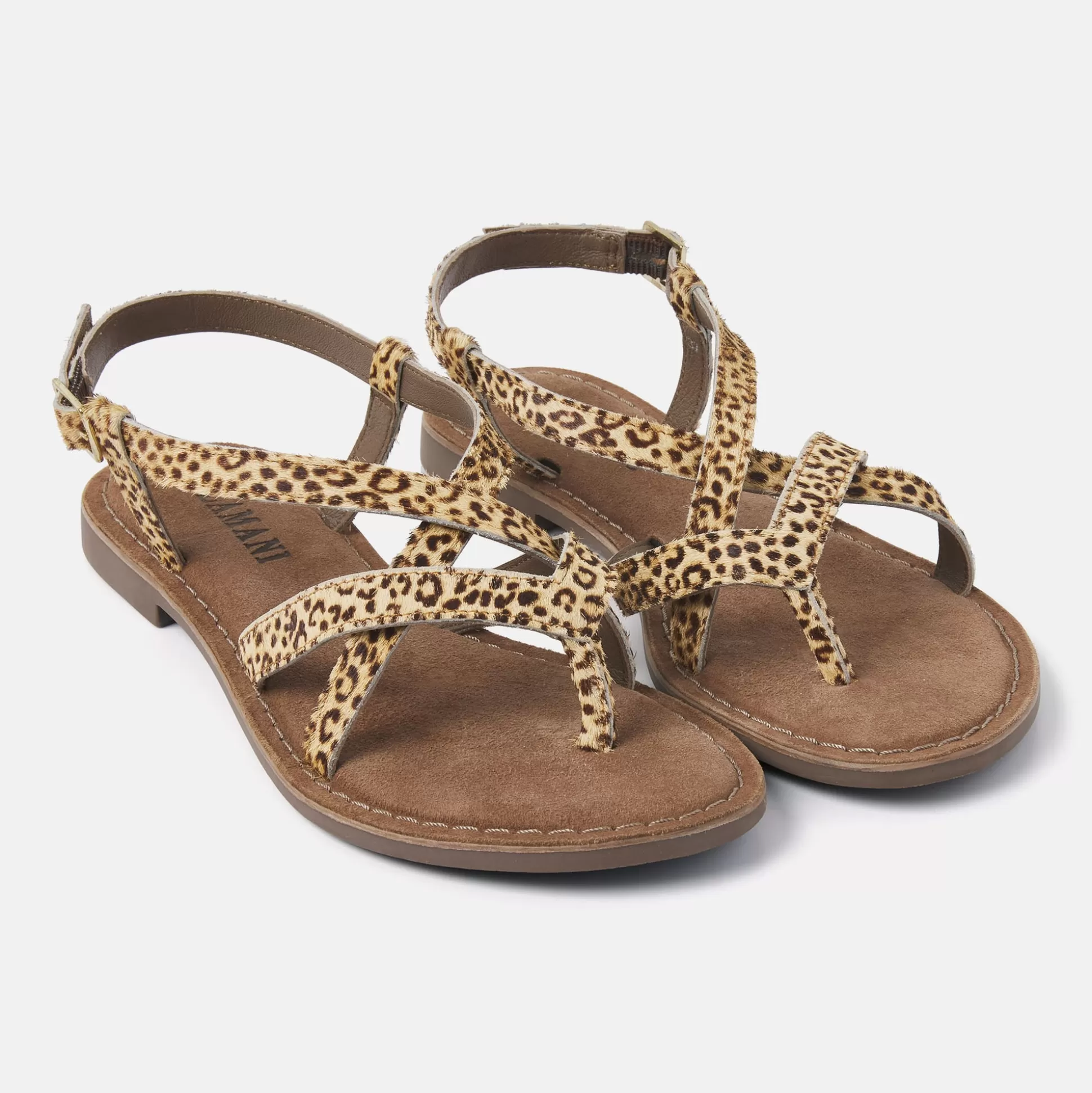 Vrouw Lazamani Dames Sandalen 75.311 Leopard
