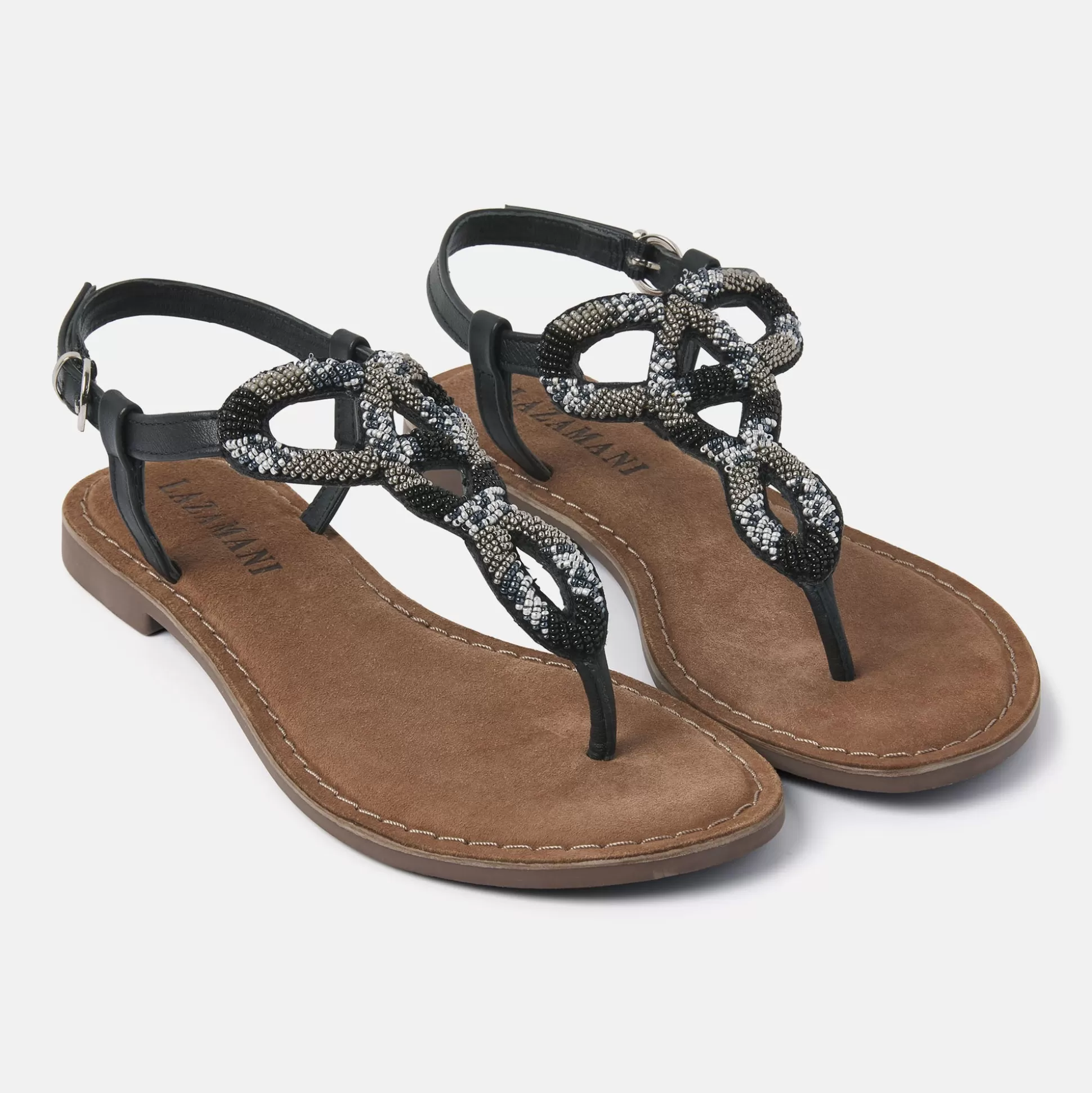 Vrouw Lazamani Dames Sandalen 75.352 Black