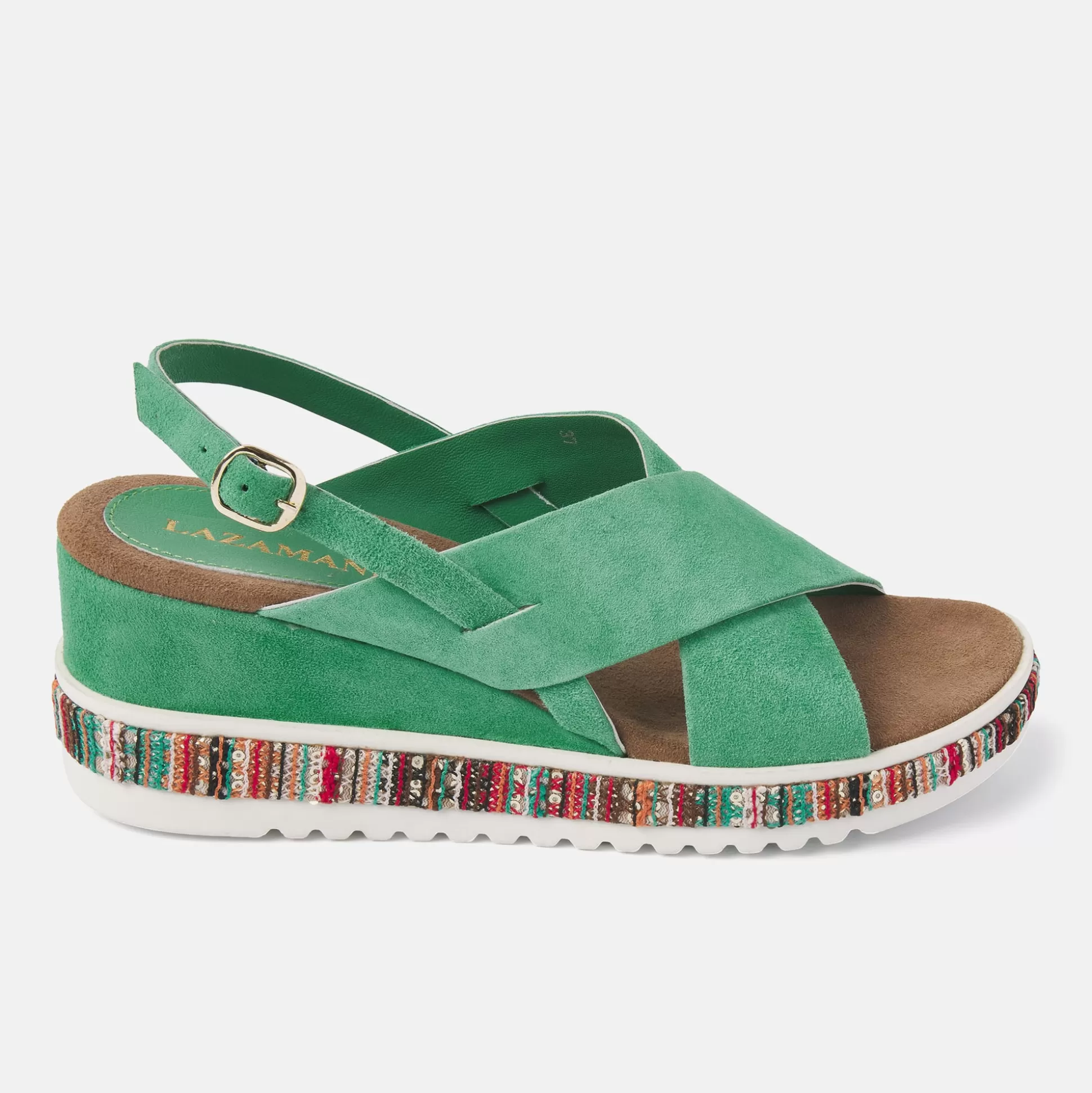 Vrouw Lazamani Dames Sandalen 75.370 Green
