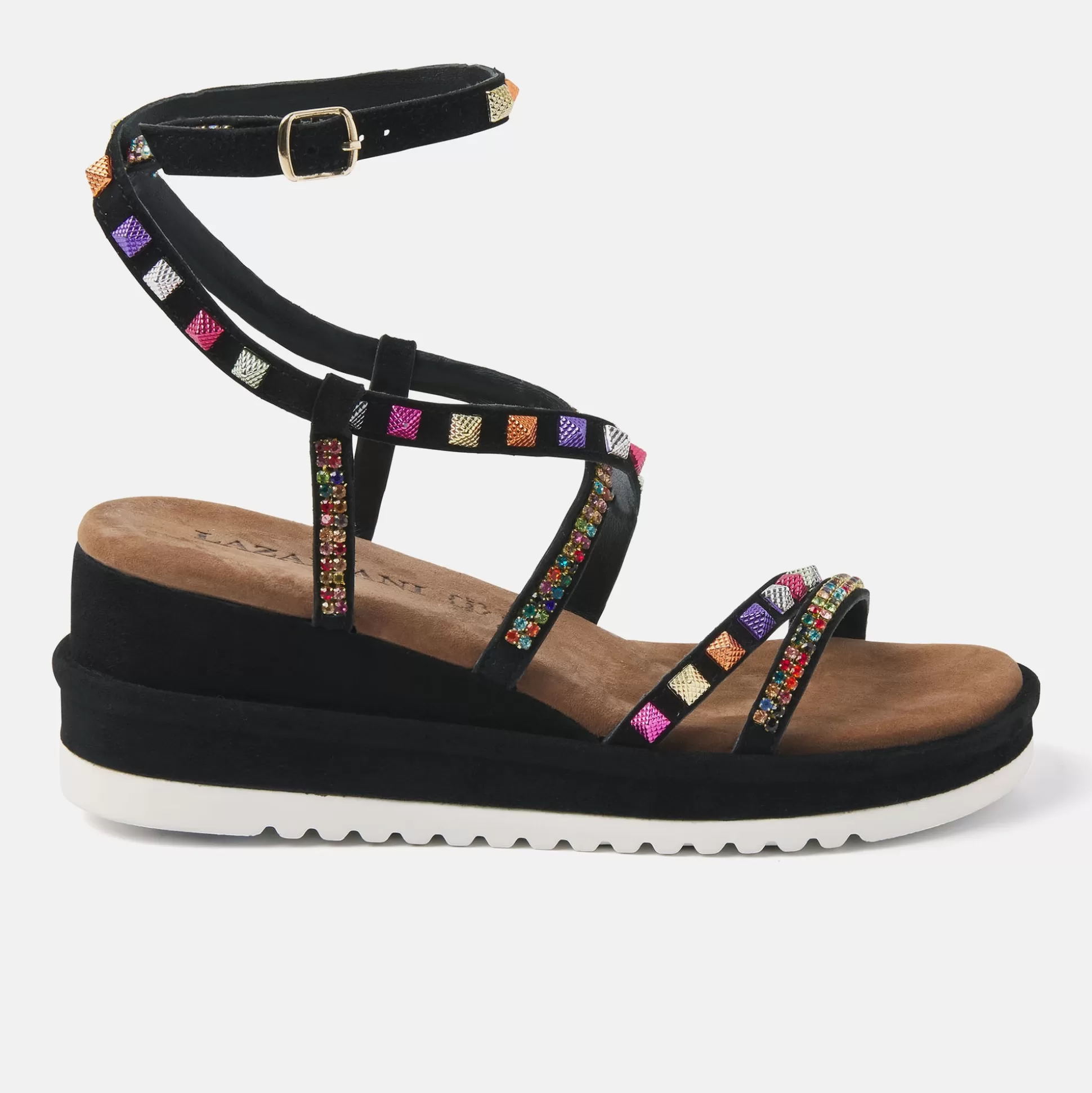 Vrouw Lazamani Dames Sandalen 75.408 Black