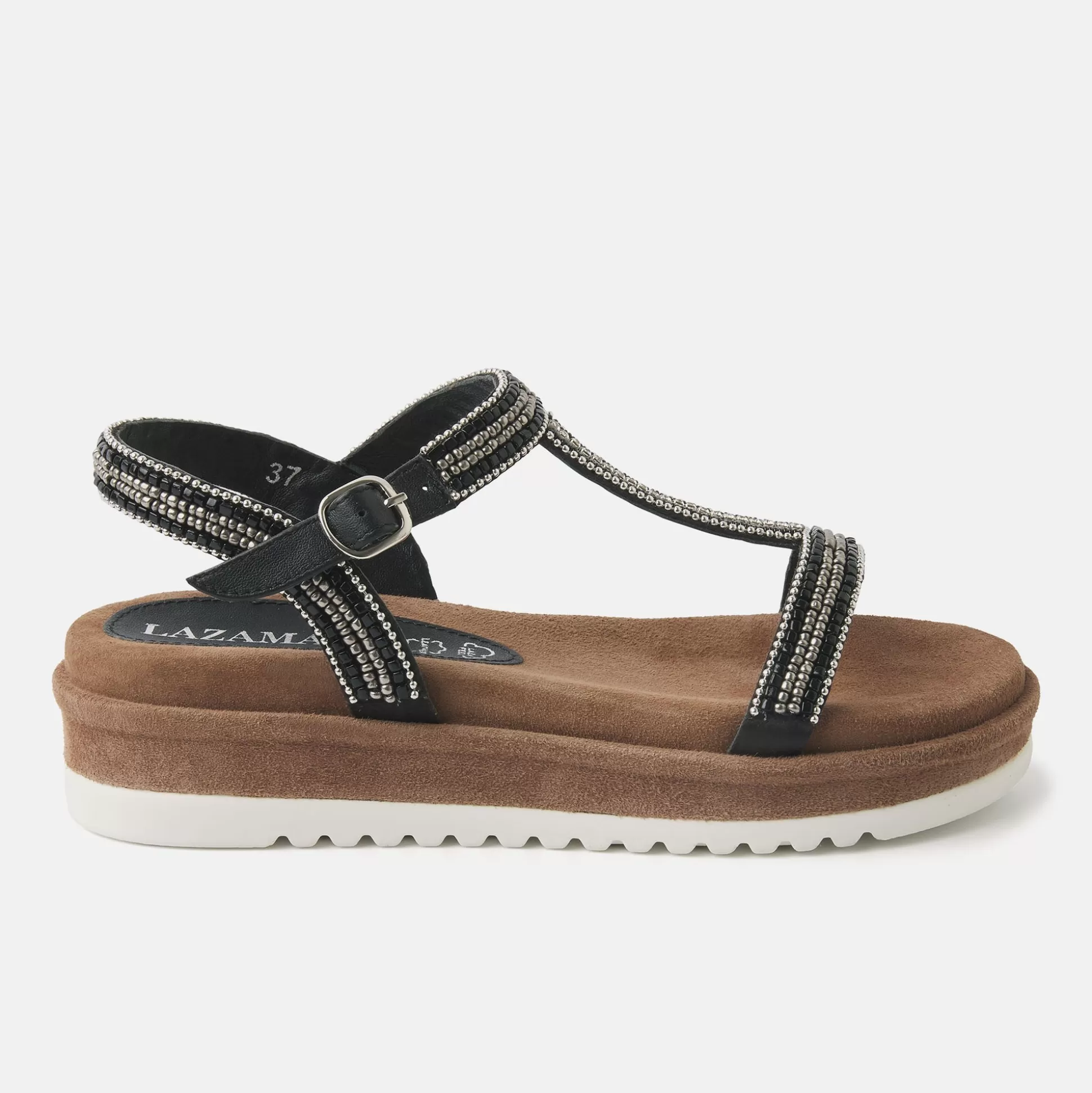 Vrouw Lazamani Dames Sandalen 75.417 Black