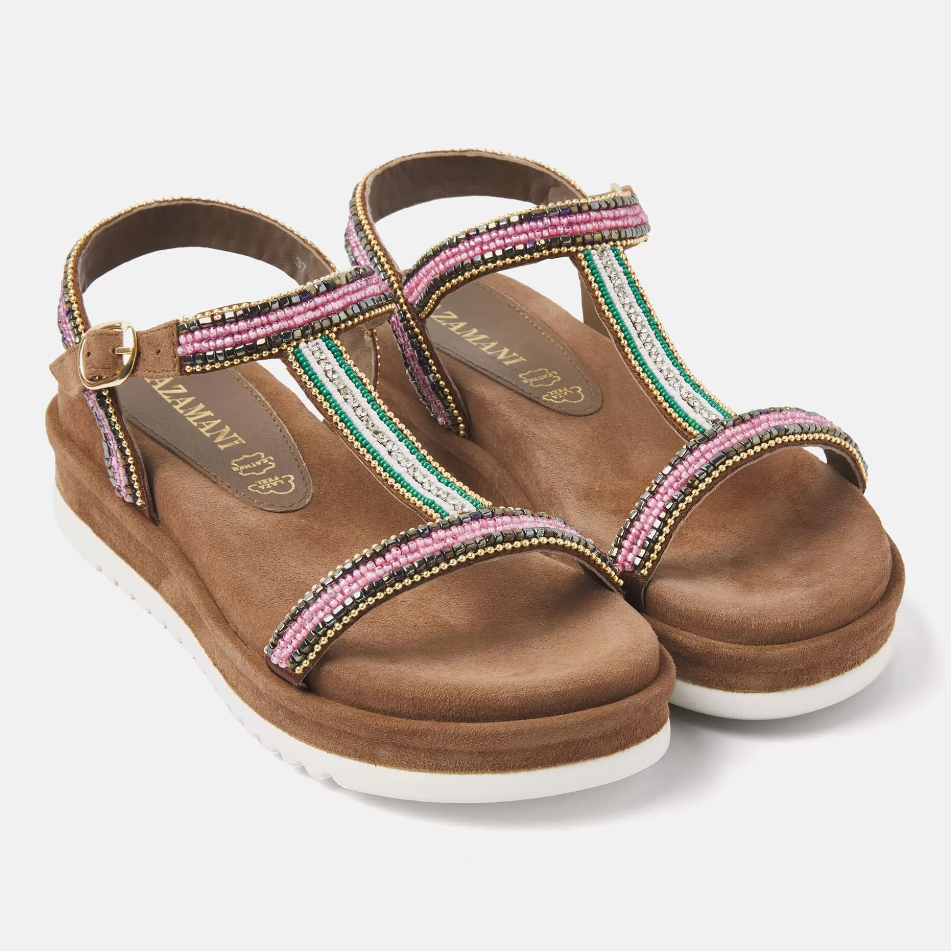 Vrouw Lazamani Dames Sandalen 75.417 Pink Multi