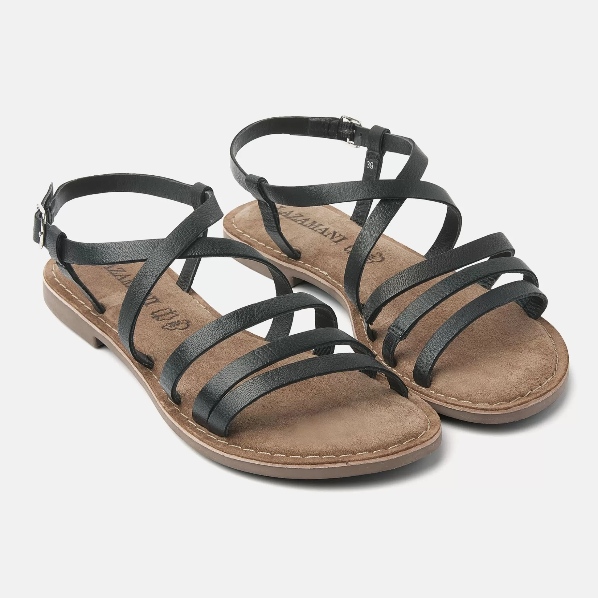 Vrouw Lazamani Dames Sandalen 75.527 Black