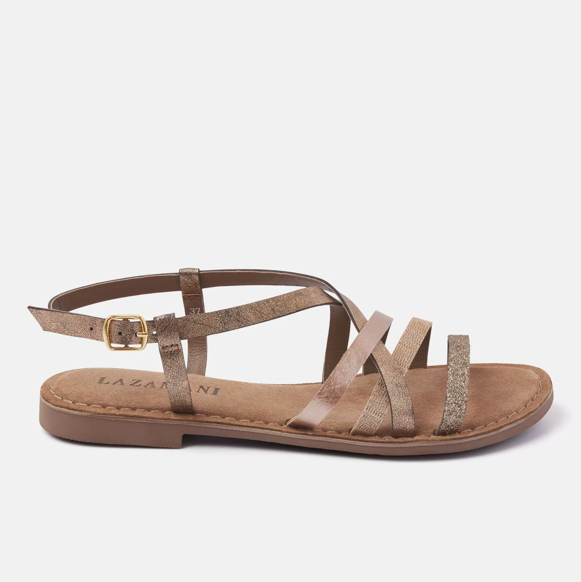 Vrouw Lazamani Dames Sandalen 75.529 Copper