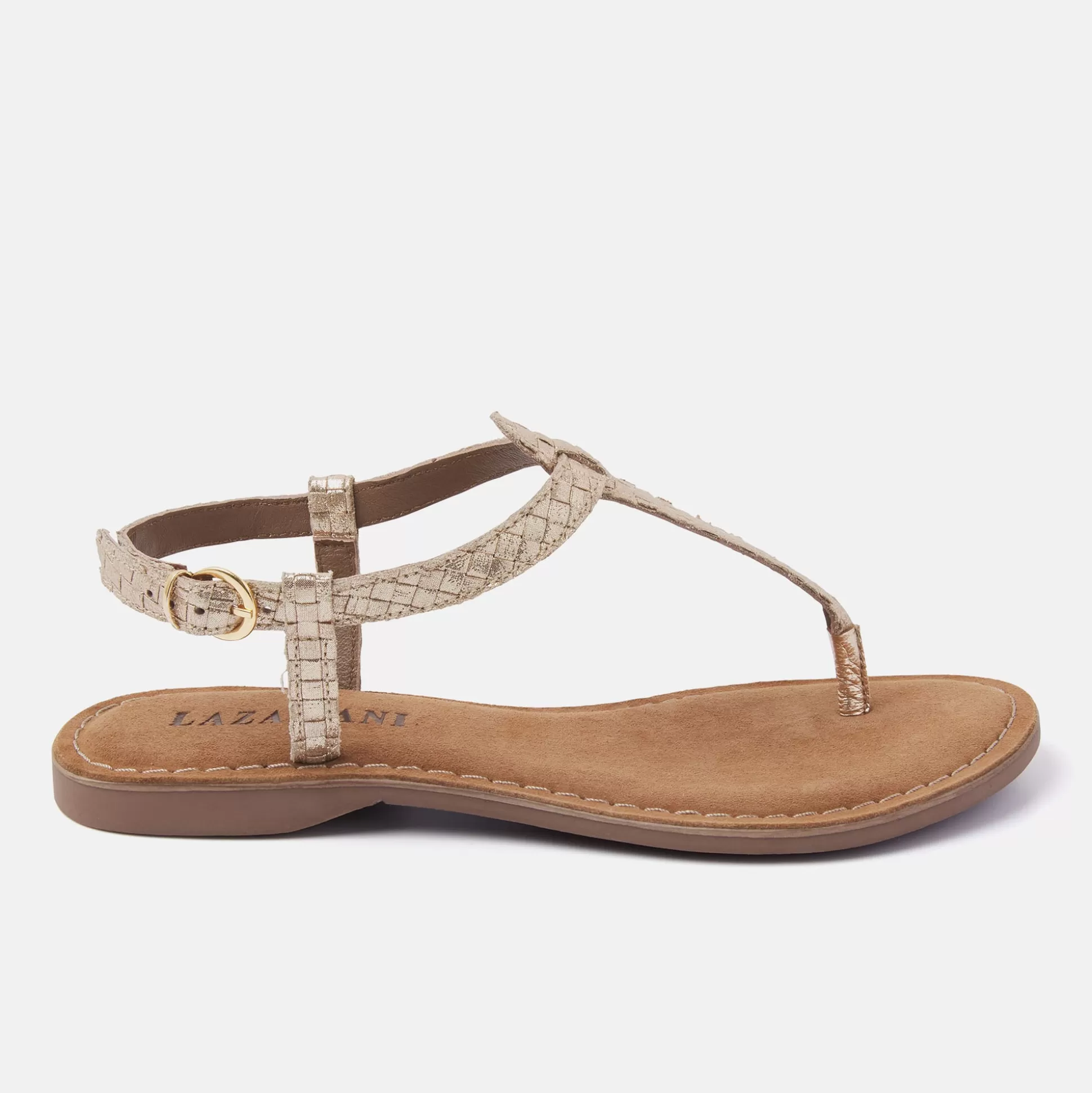 Vrouw Lazamani Dames Sandalen 75.615 Gold