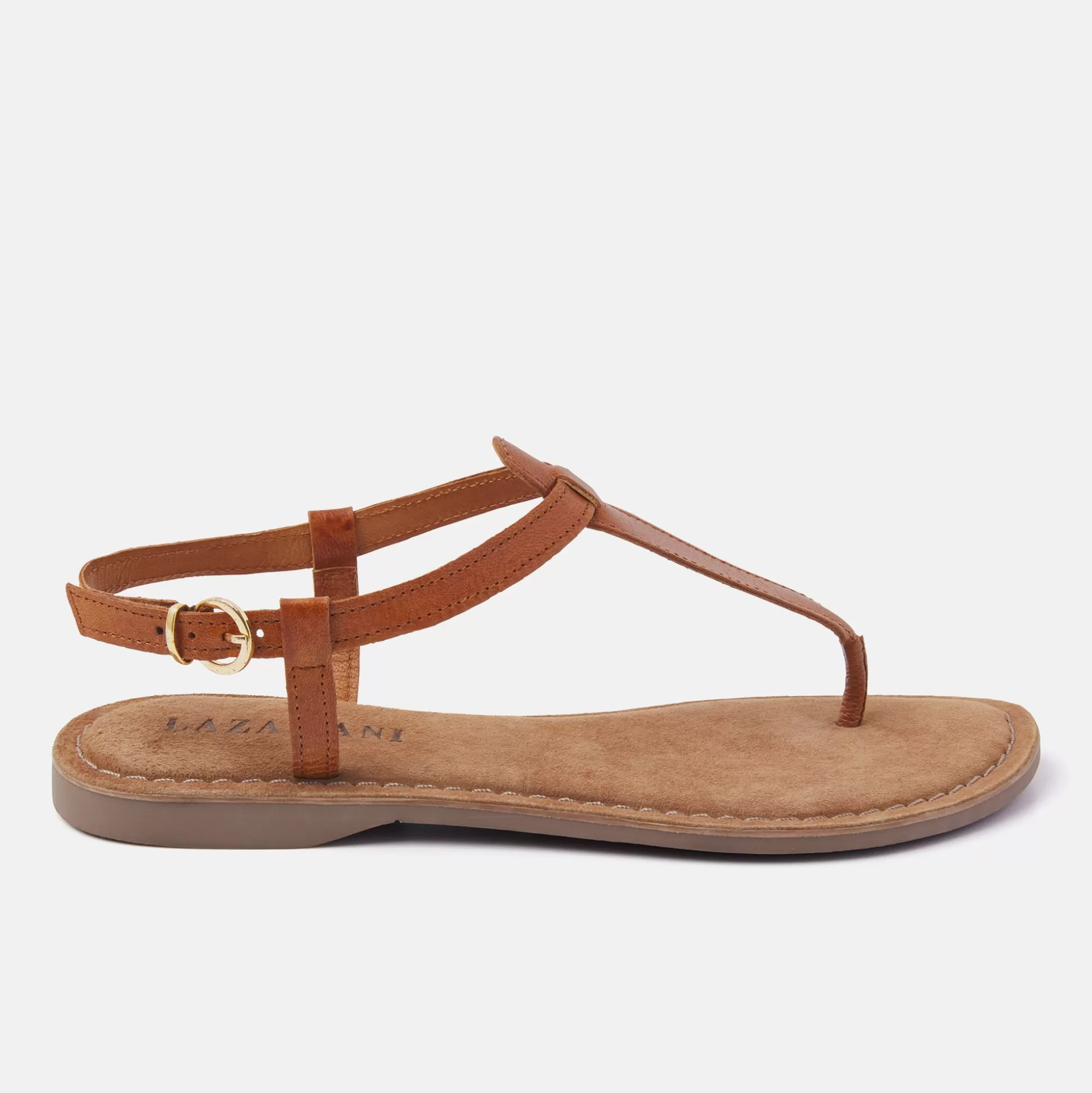 Vrouw Lazamani Dames Sandalen 75.618 Tan
