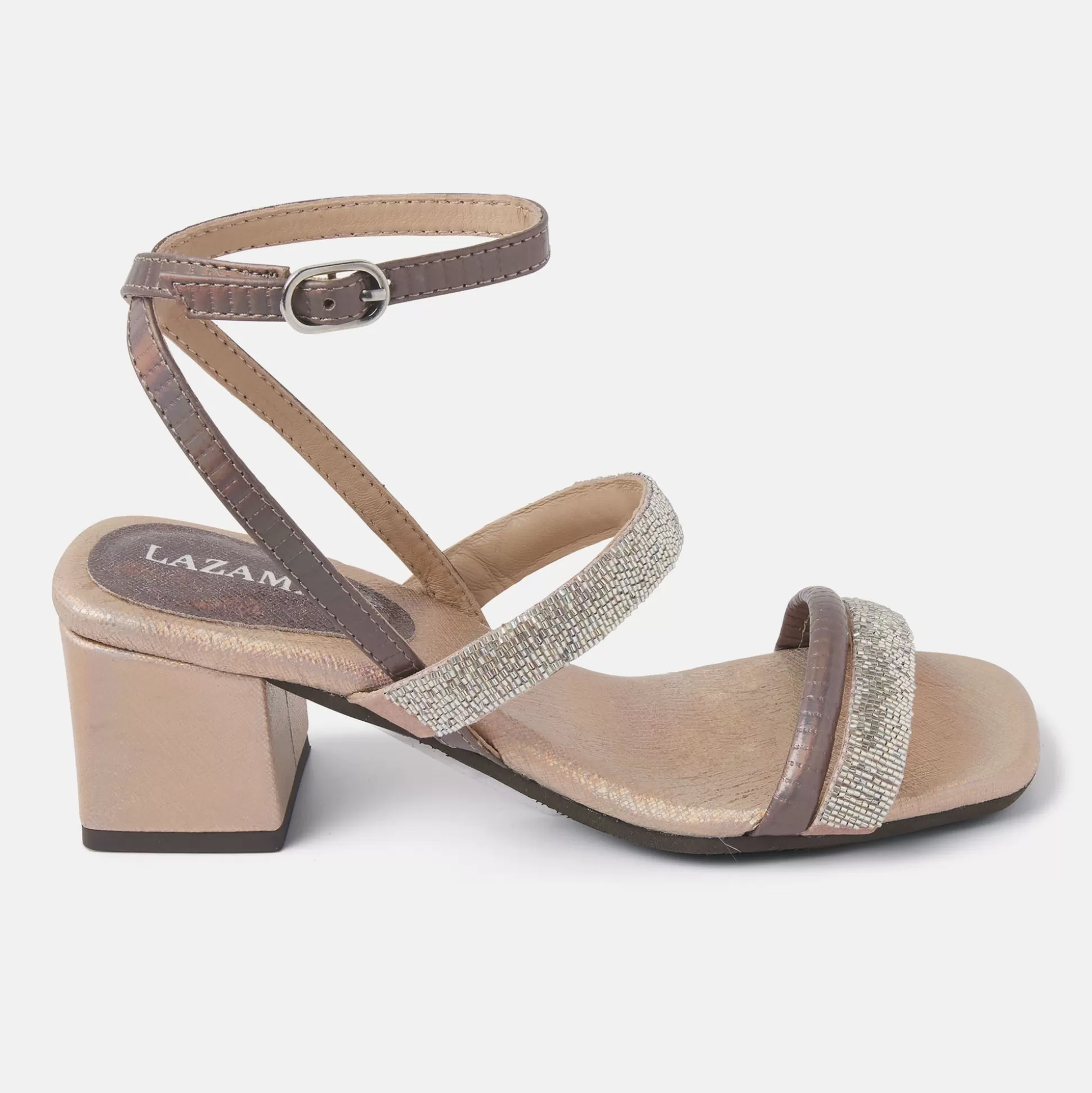 Vrouw Lazamani Dames Sandalen 85.563 Rose Multi