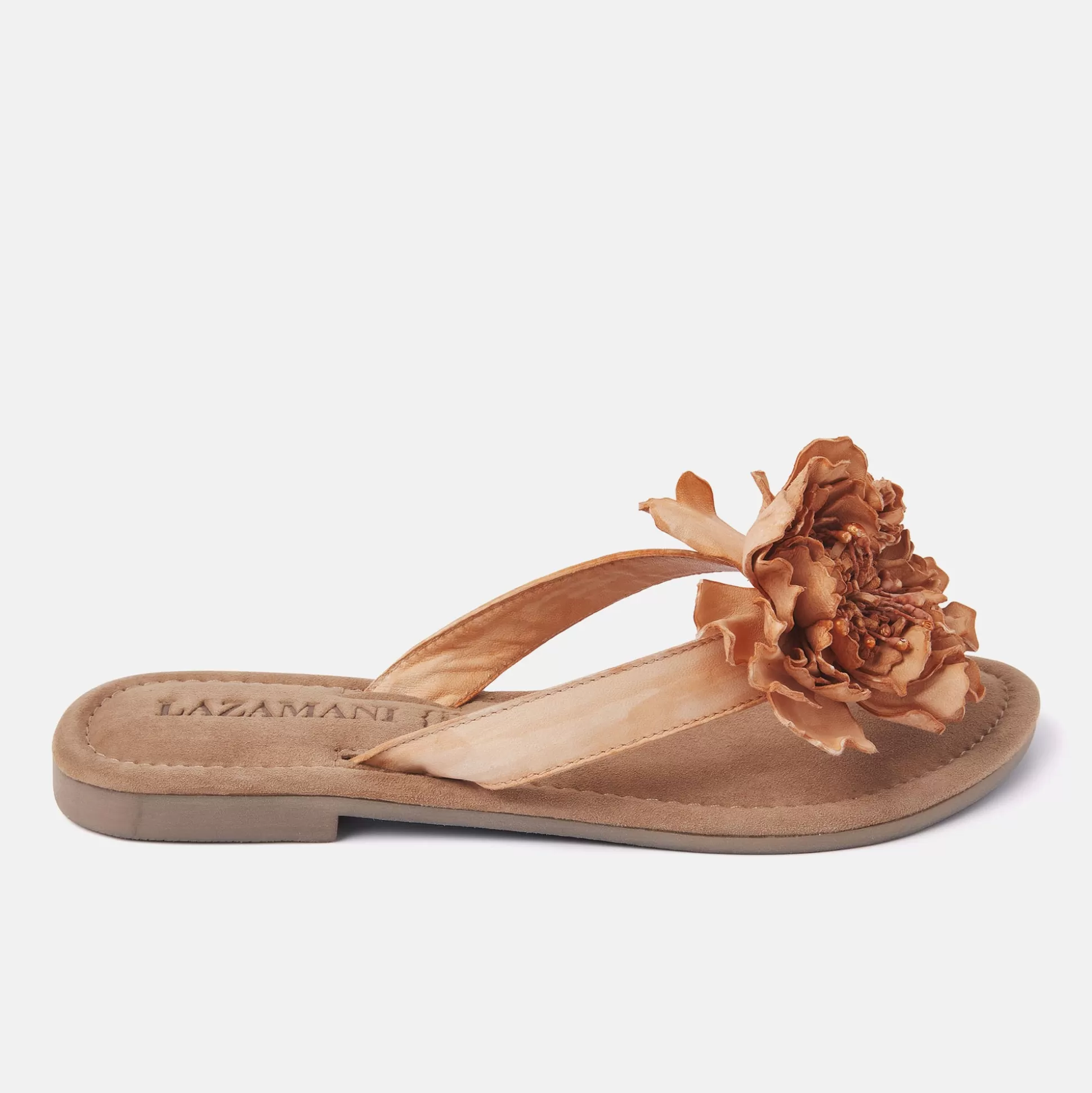 Vrouw Lazamani Dames Slippers 33.517 Camel