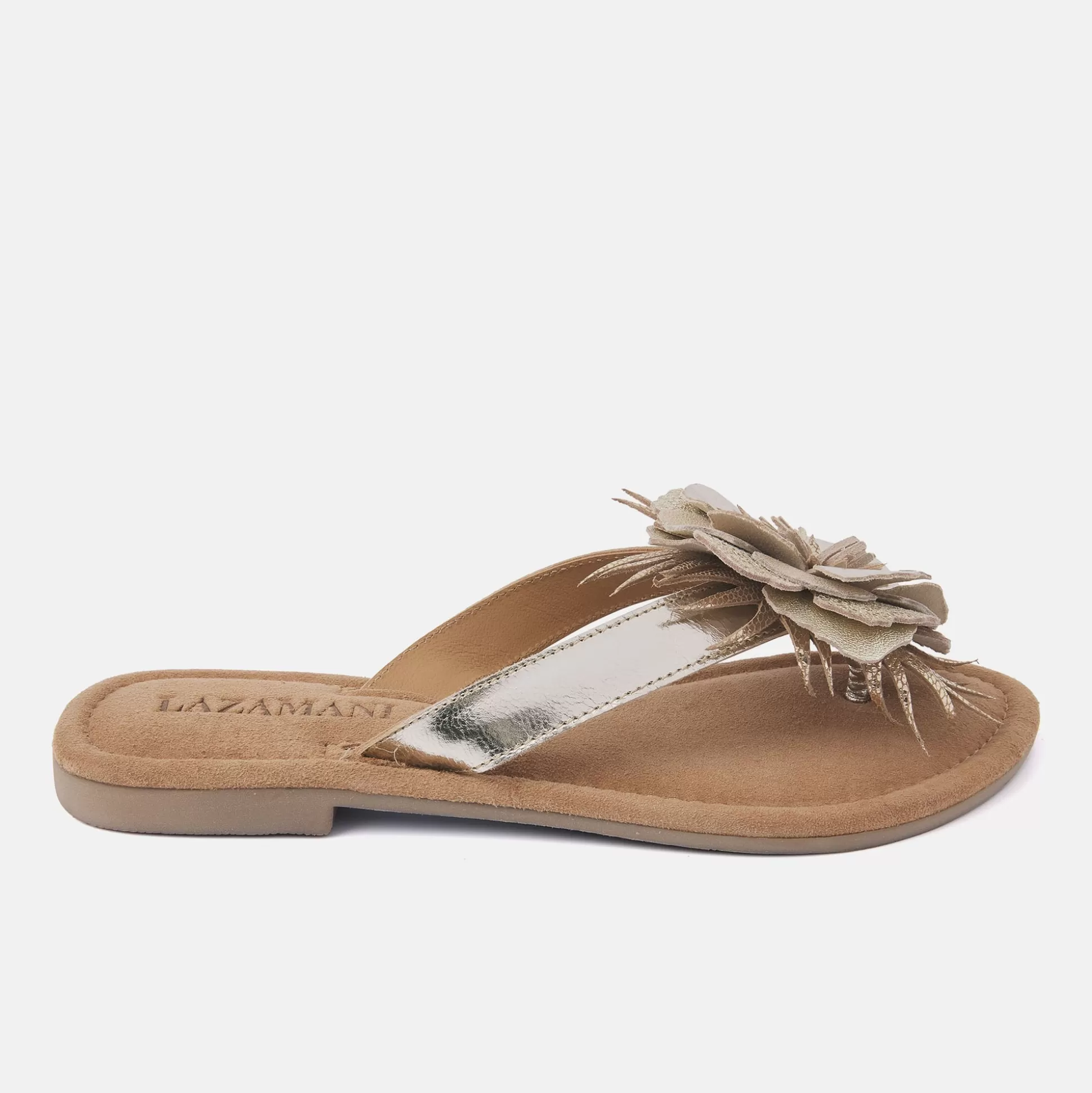 Vrouw Lazamani Dames Slippers 33.518 Gold