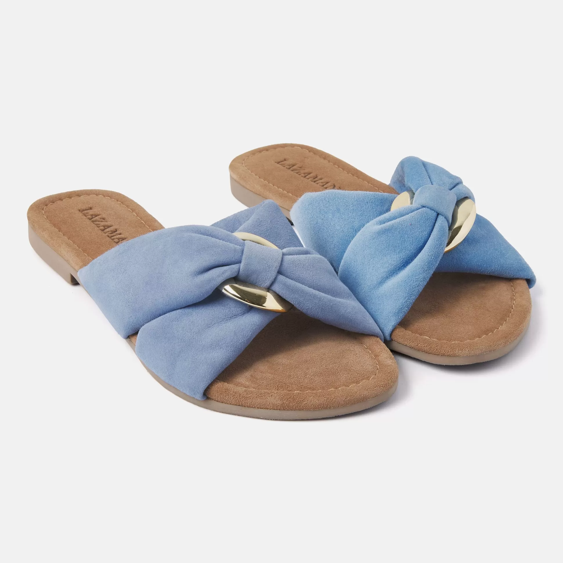 Vrouw Lazamani Dames Slippers 33.530 Azure