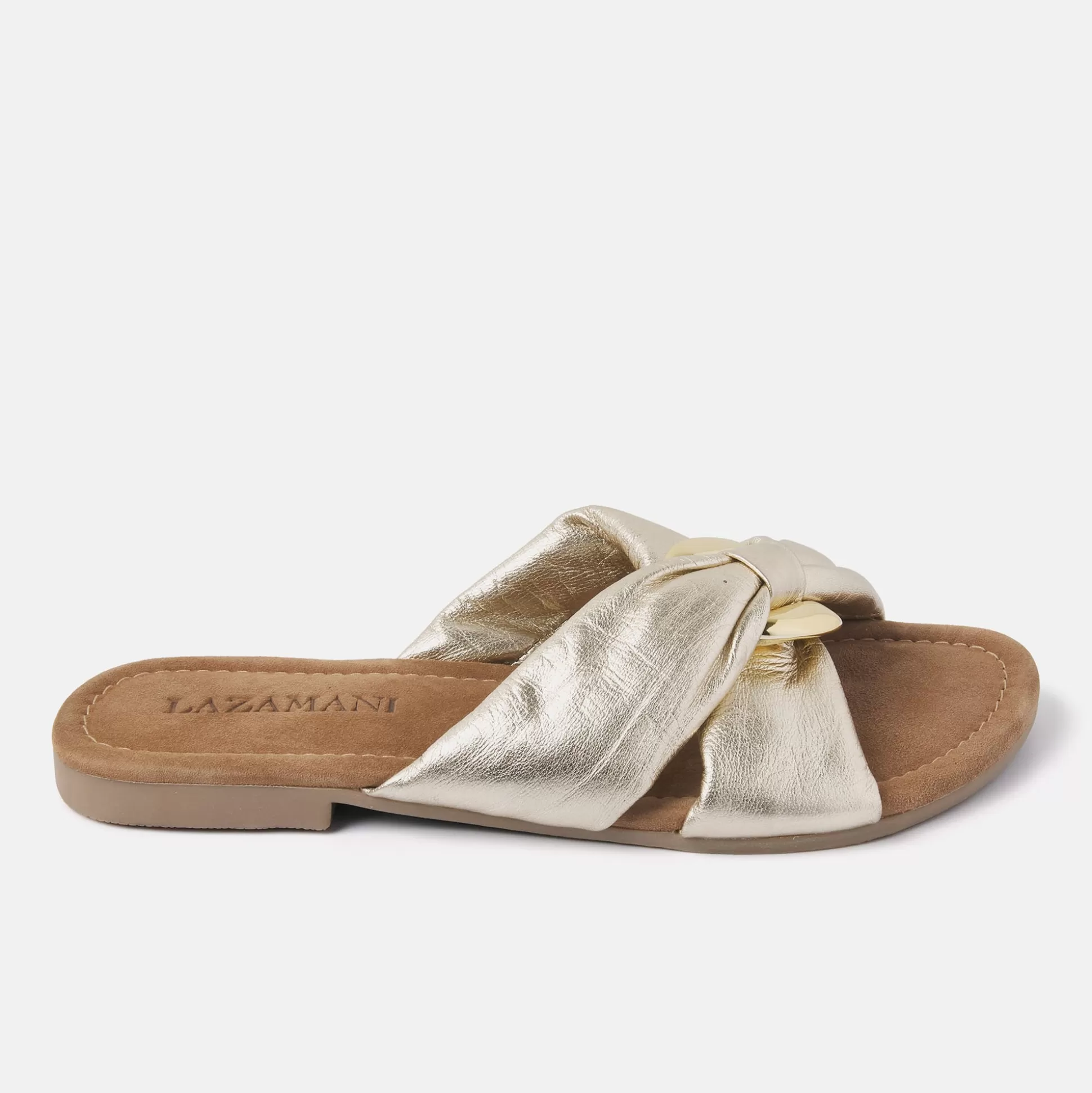 Vrouw Lazamani Dames Slippers 33.530 Gold