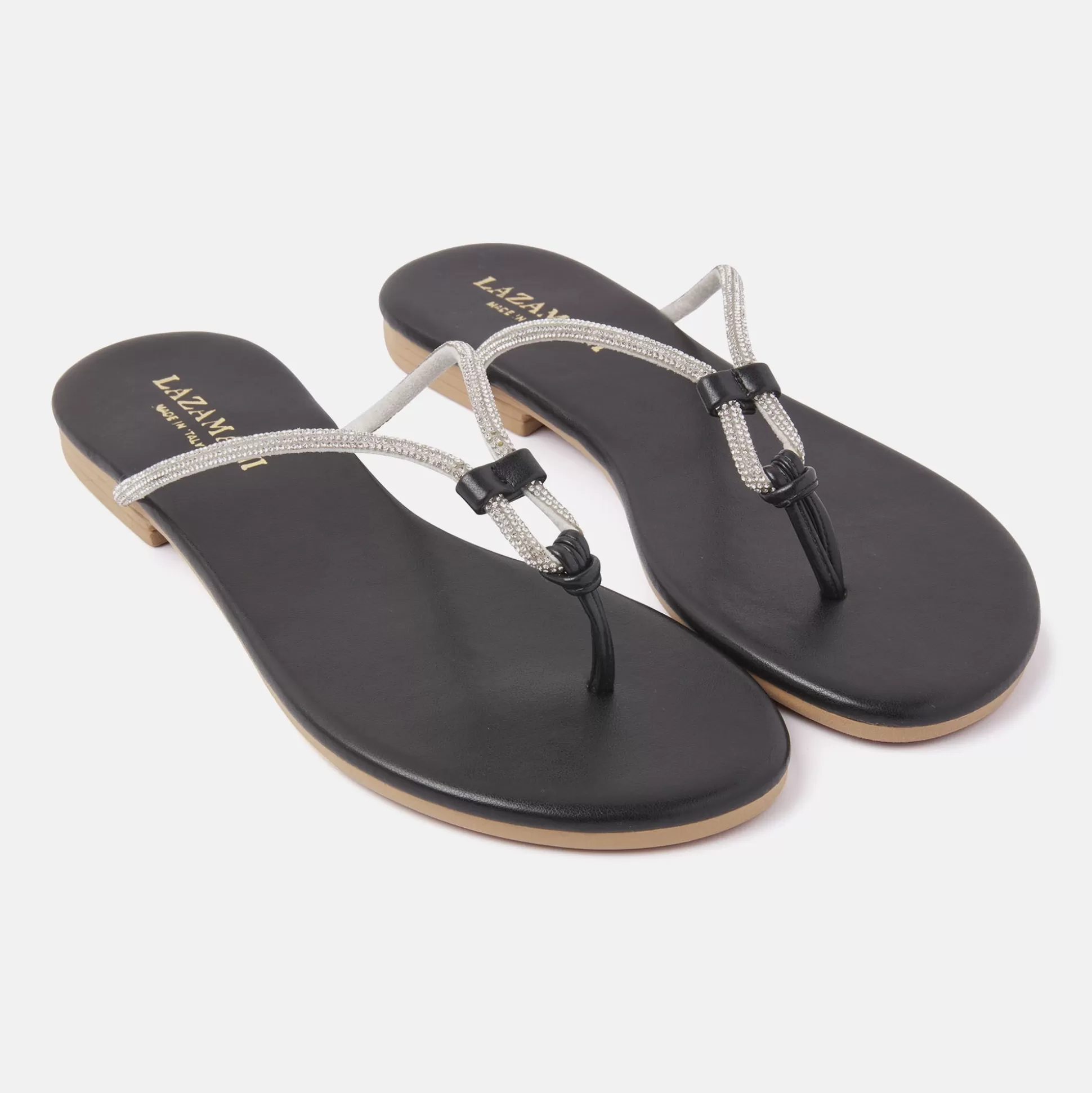 Vrouw Lazamani Dames Slippers 69.267 Nero