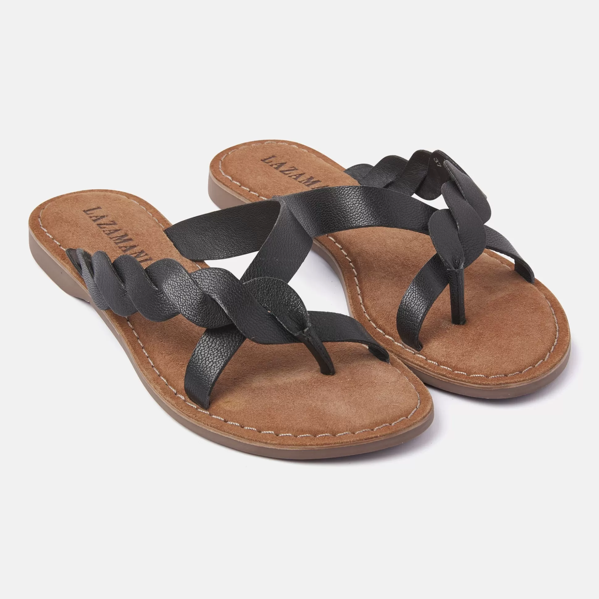Vrouw Lazamani Dames Slippers 75.283 Black