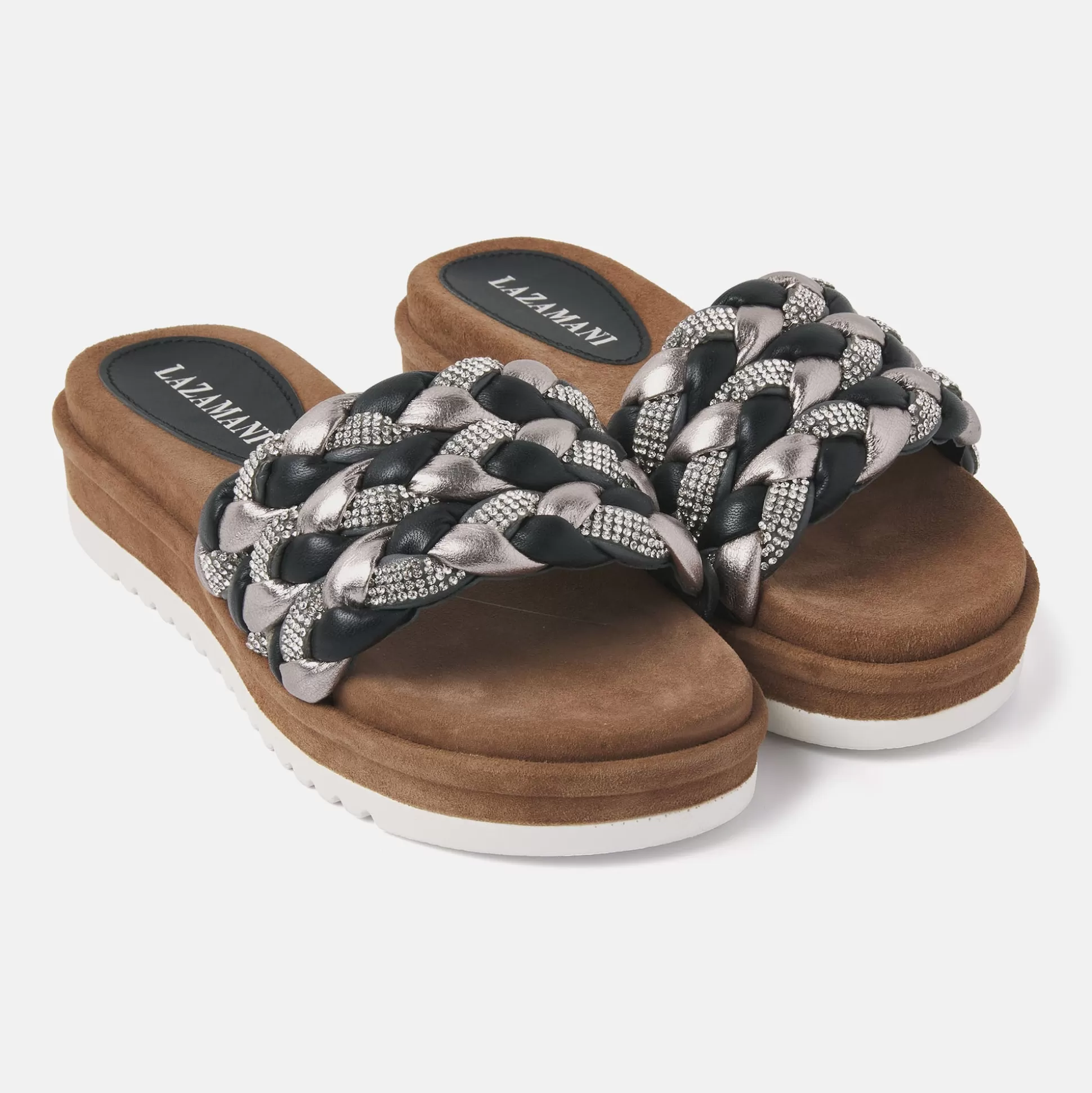 Vrouw Lazamani Dames Slippers 75.302 Black