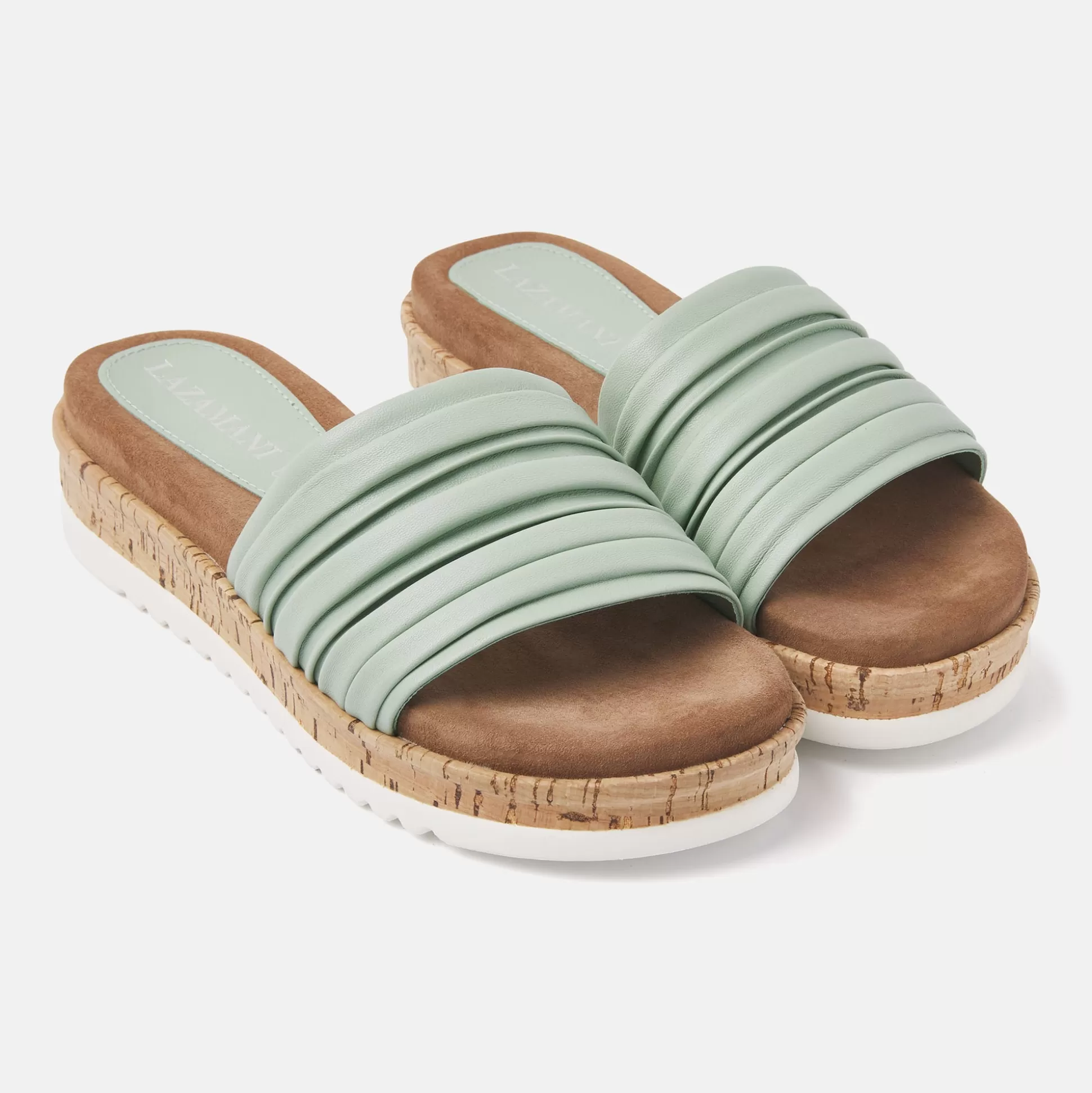 Vrouw Lazamani Dames Slippers 75.303 Green