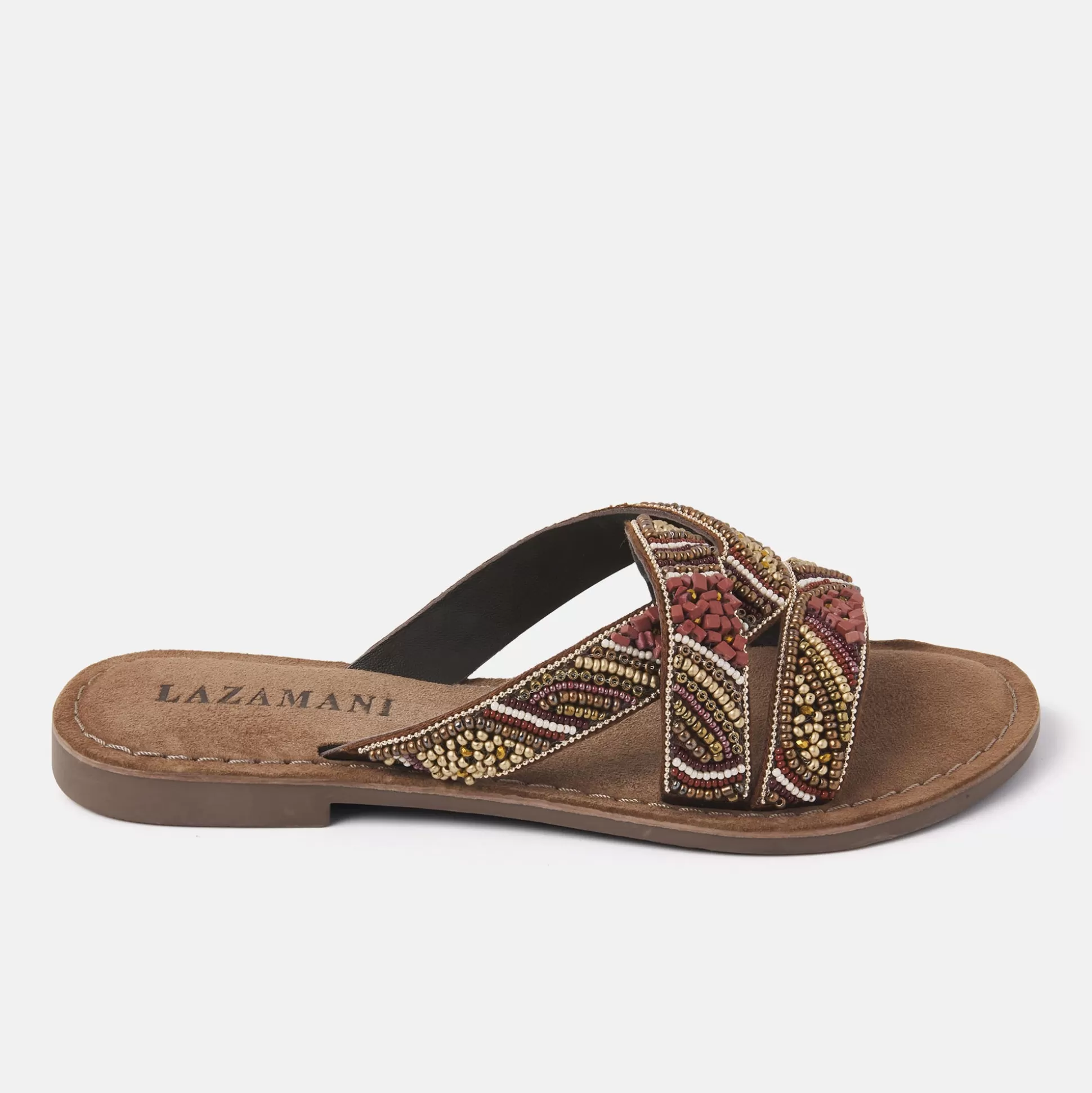 Vrouw Lazamani Dames Slippers 75.337 Brown