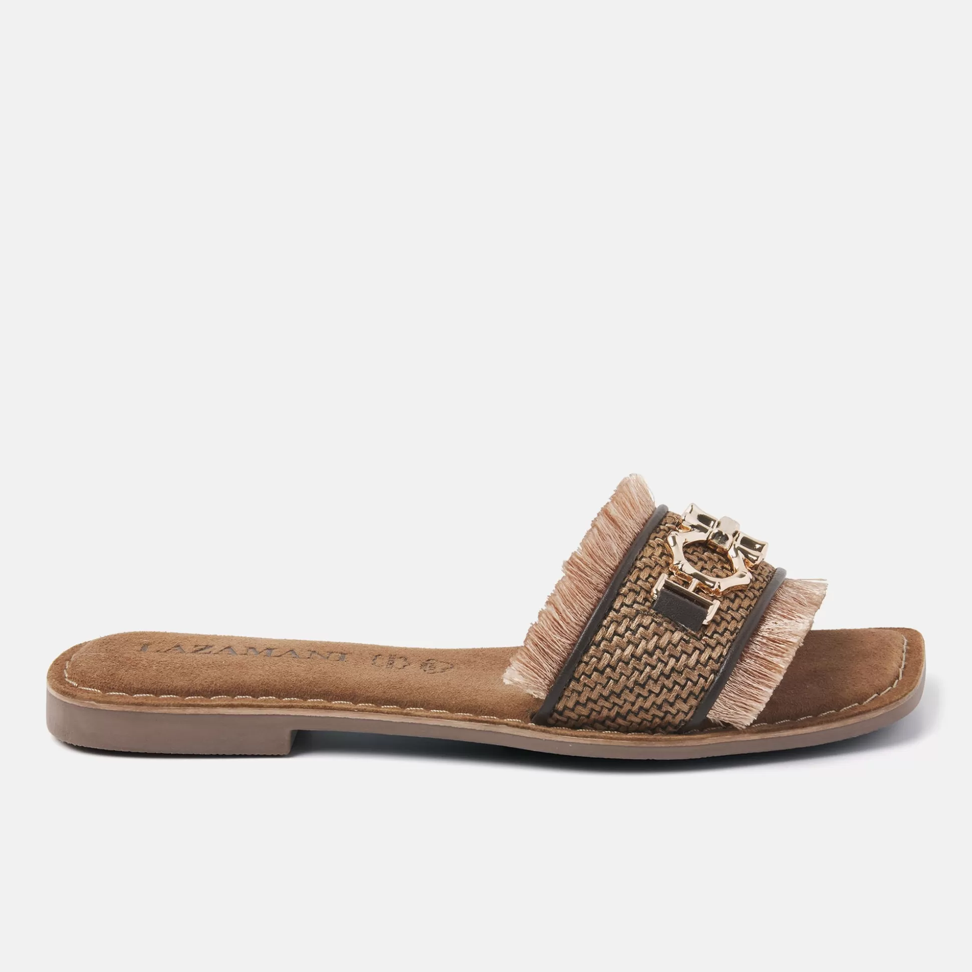 Vrouw Lazamani Dames Slippers 75.362 Brown