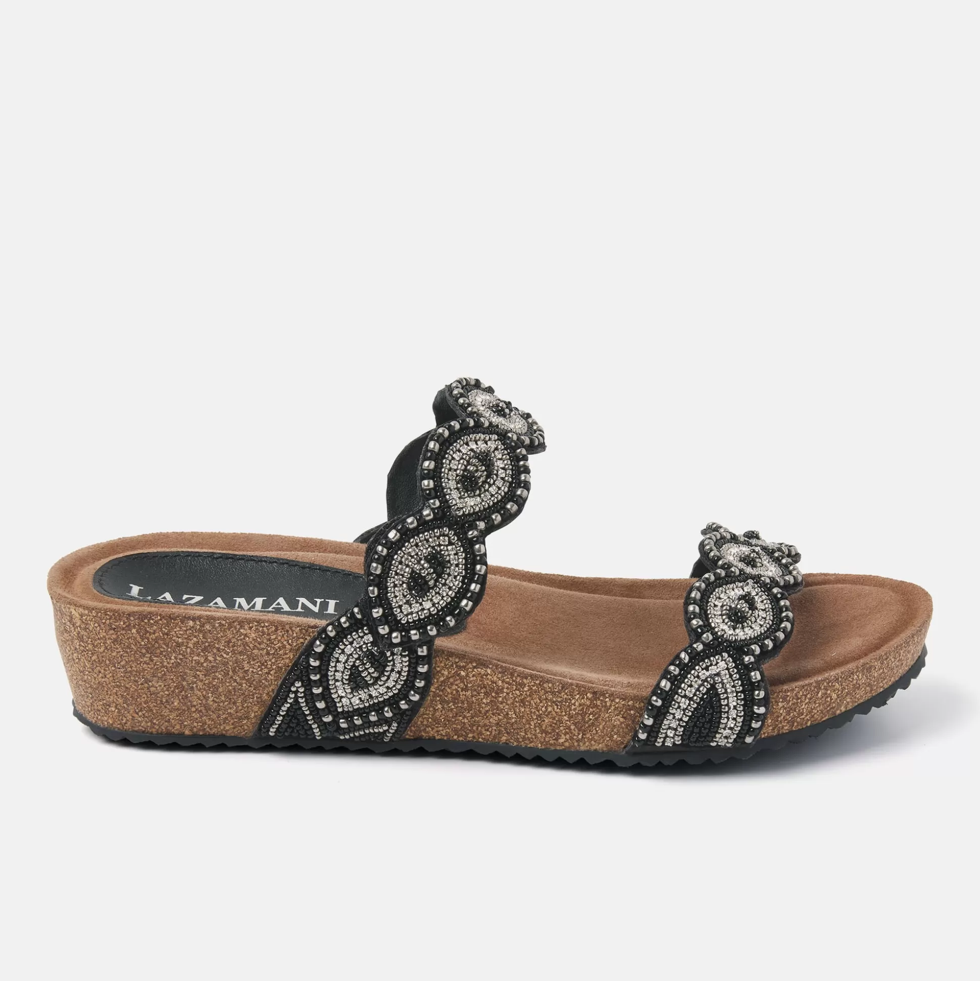 Vrouw Lazamani Dames Slippers 75.366 Black