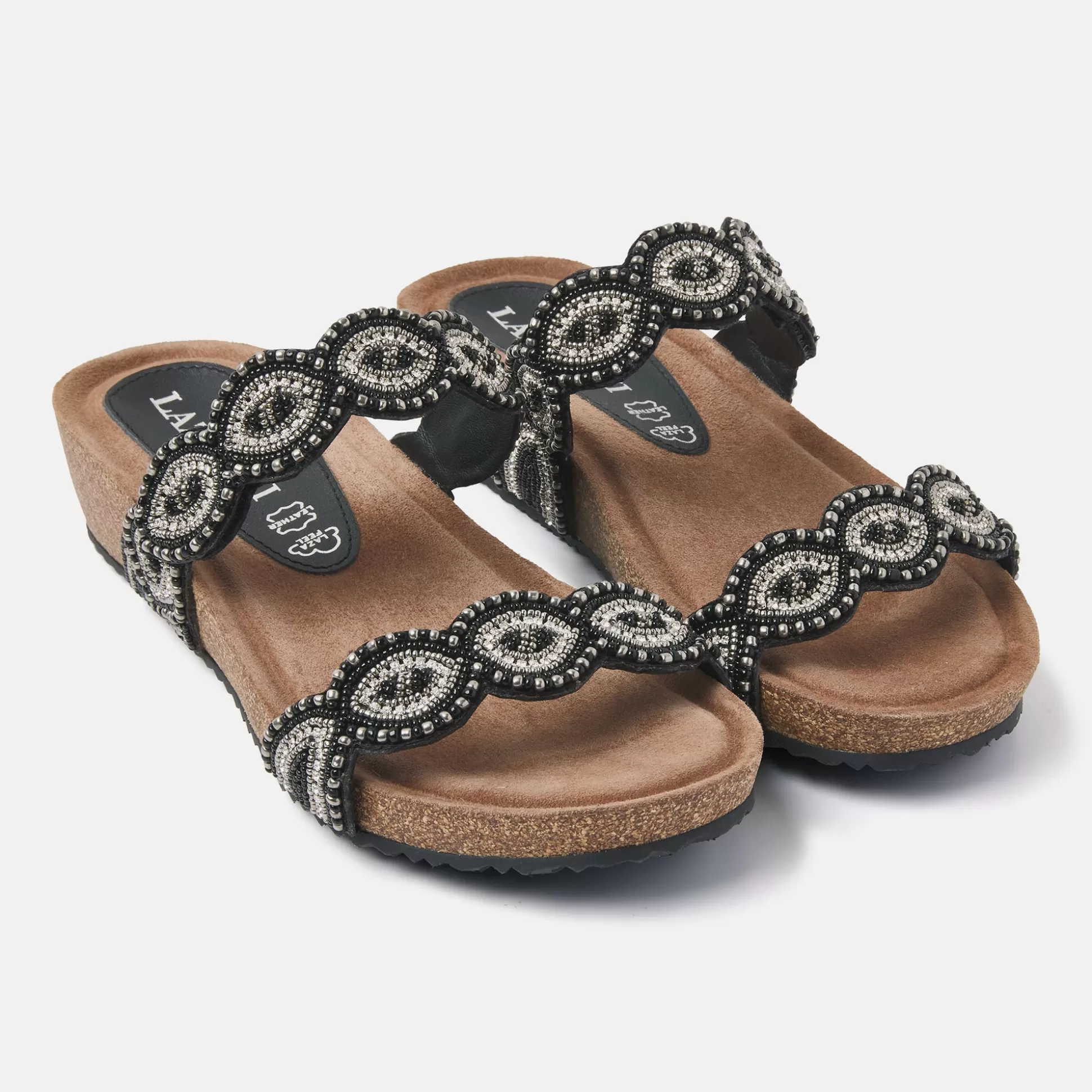 Vrouw Lazamani Dames Slippers 75.366 Black