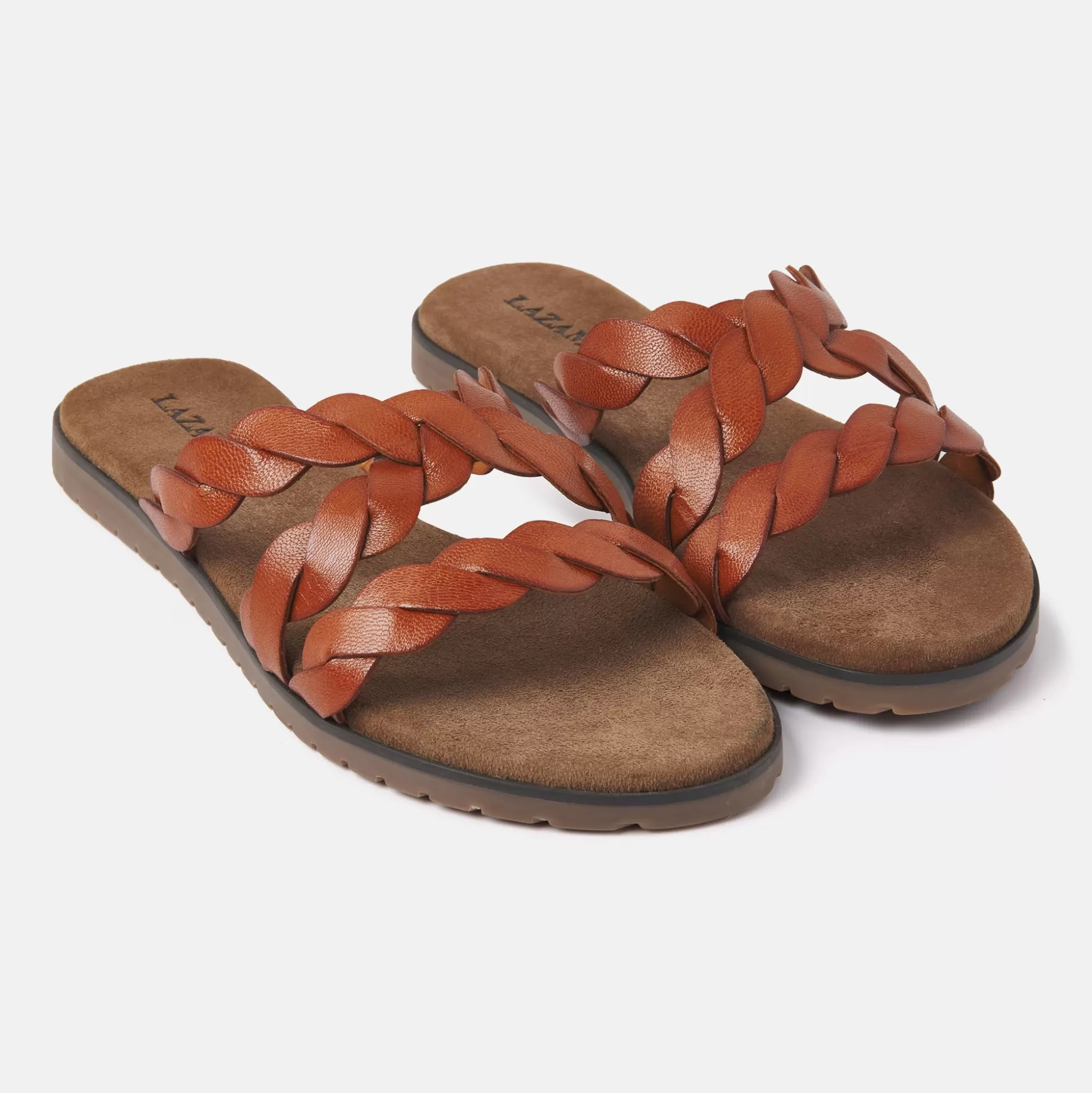 Vrouw Lazamani Dames Slippers 75.384 Tan
