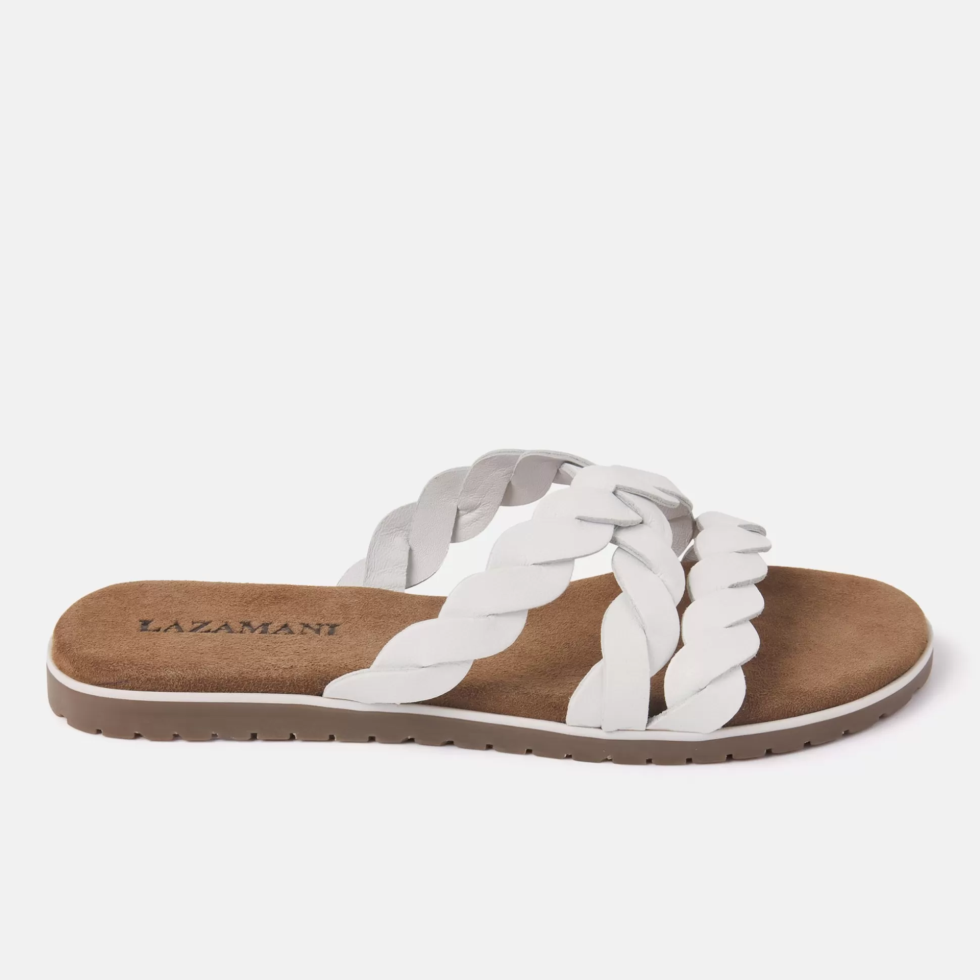 Vrouw Lazamani Dames Slippers 75.384 White