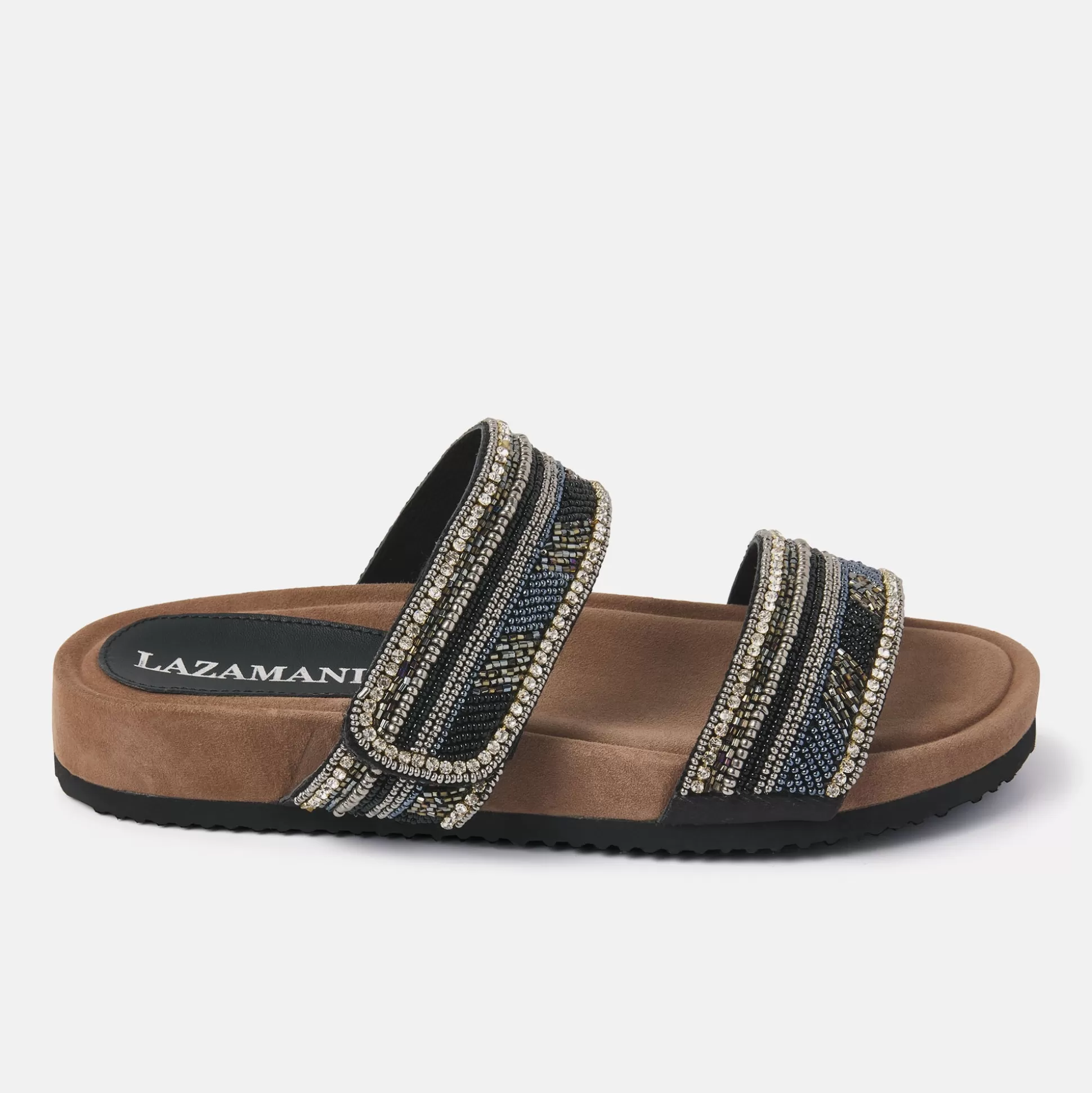 Vrouw Lazamani Dames Slippers 75.386 Black