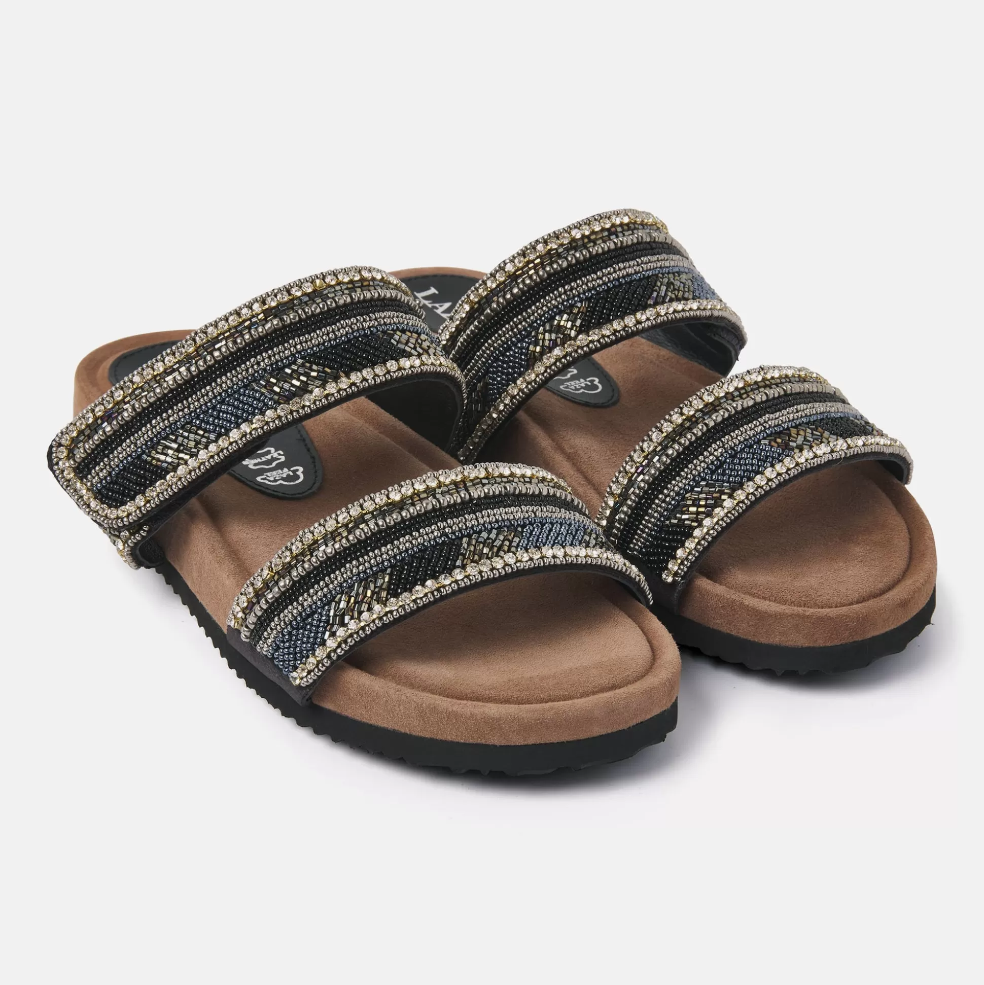 Vrouw Lazamani Dames Slippers 75.386 Black