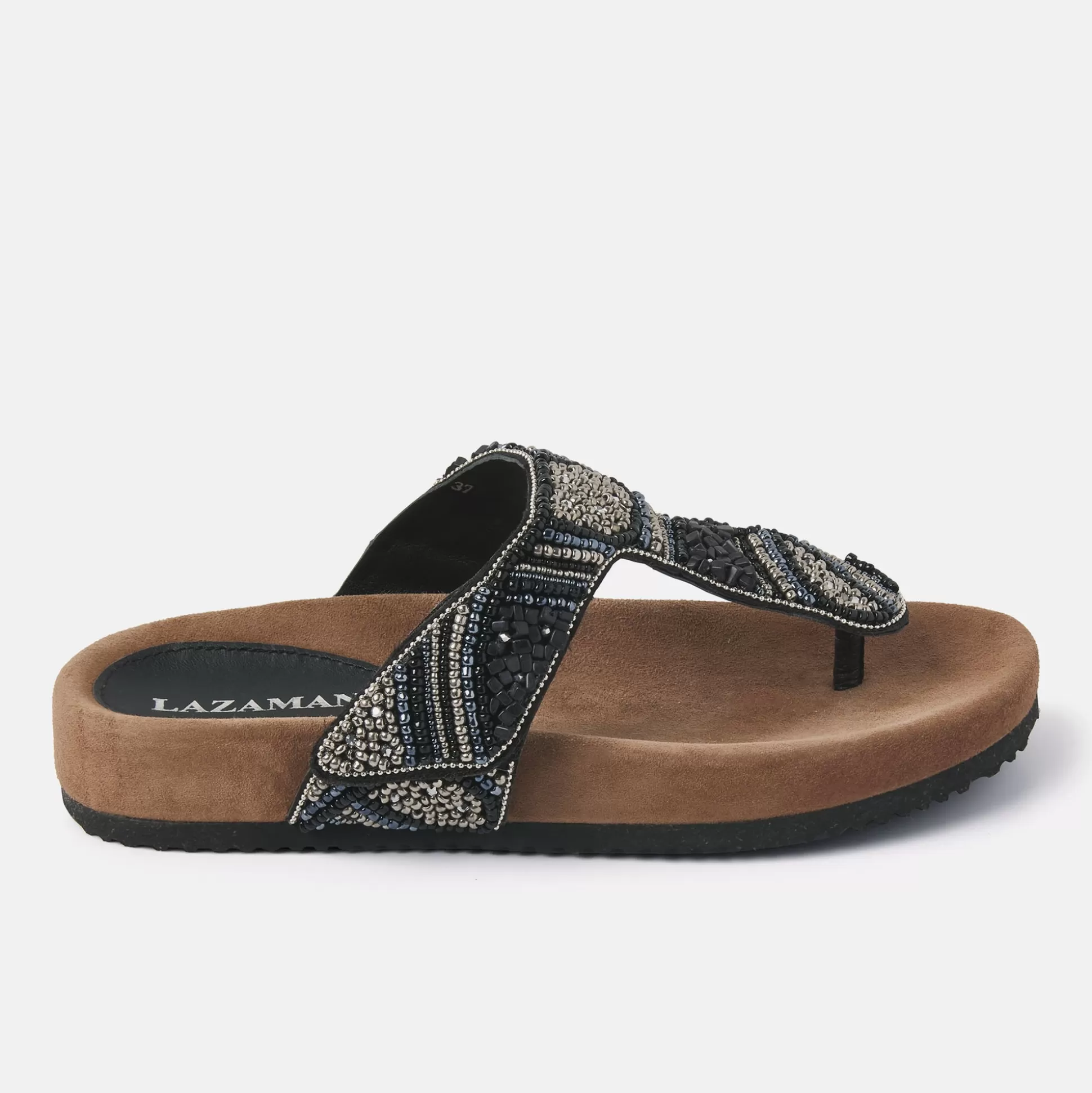 Vrouw Lazamani Dames Slippers 75.397 Black