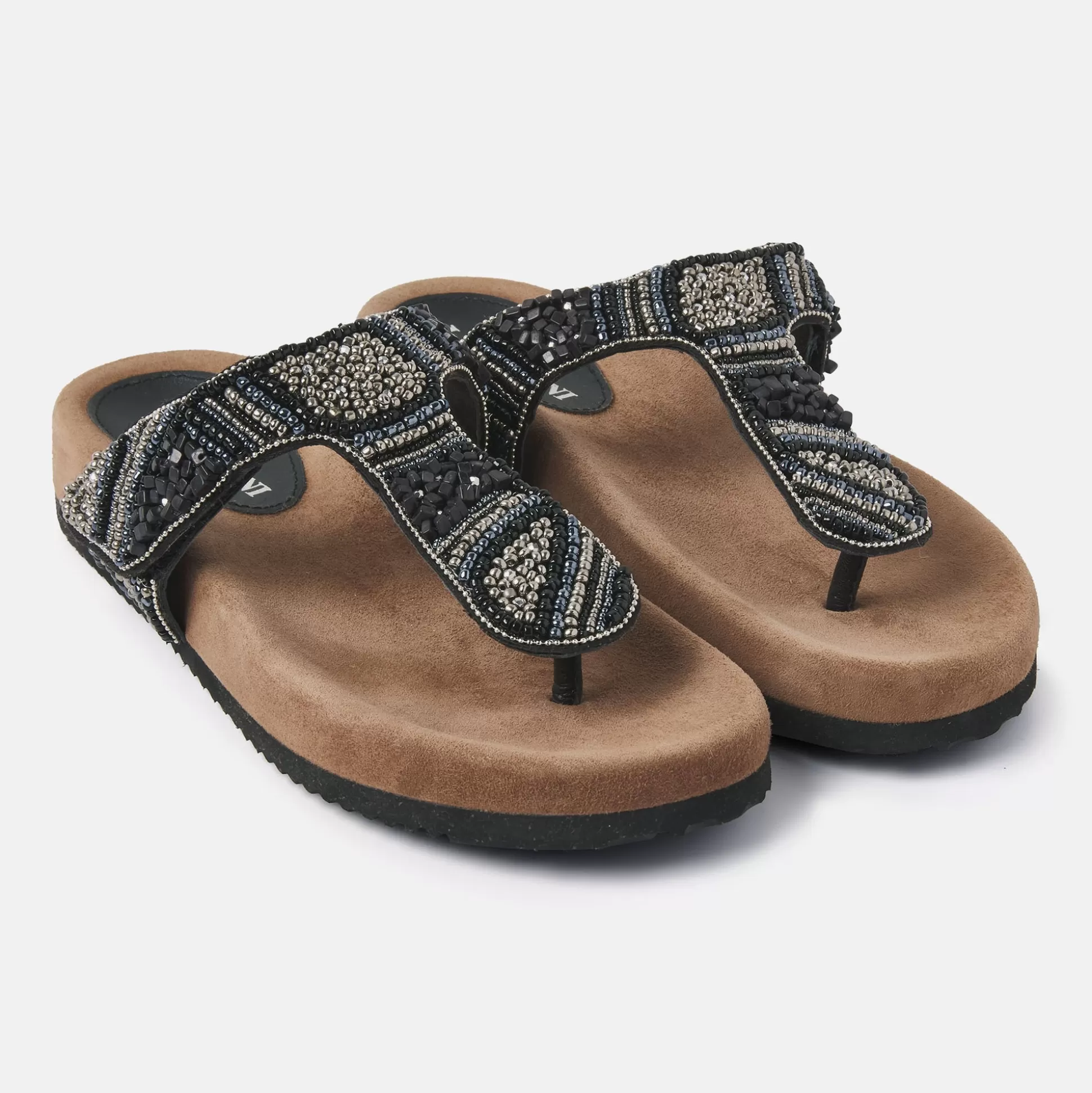 Vrouw Lazamani Dames Slippers 75.397 Black