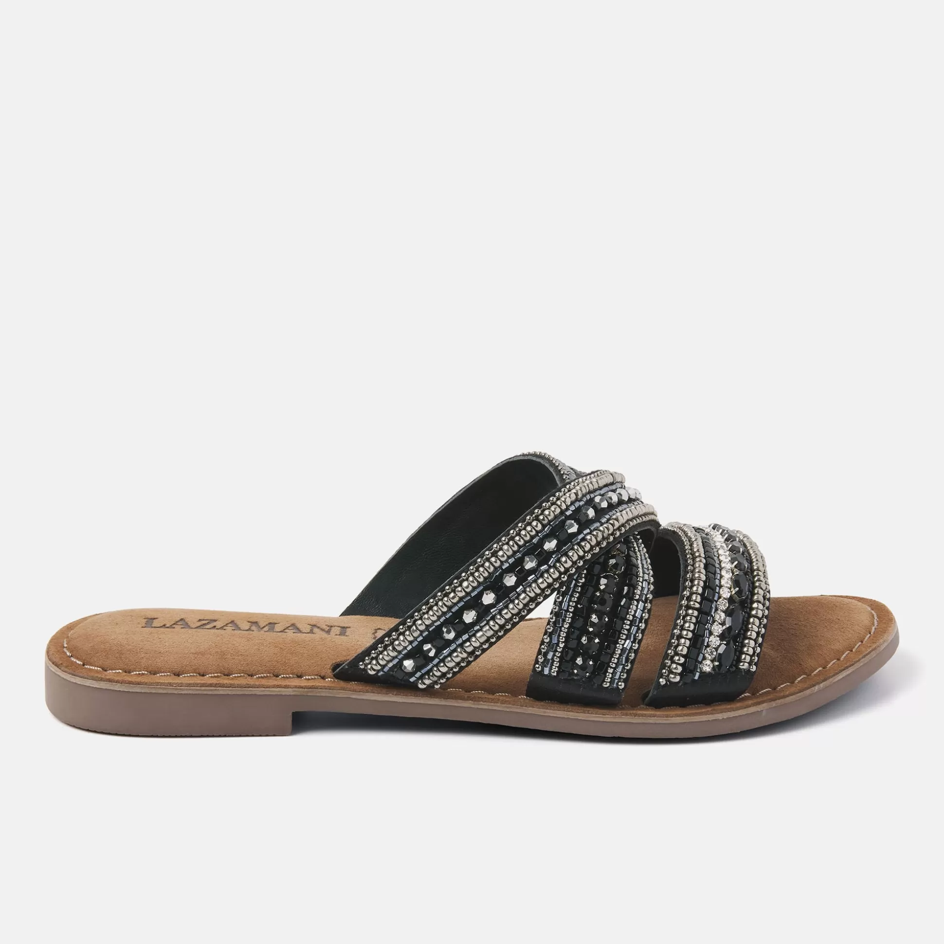 Vrouw Lazamani Dames Slippers 75.474 Black