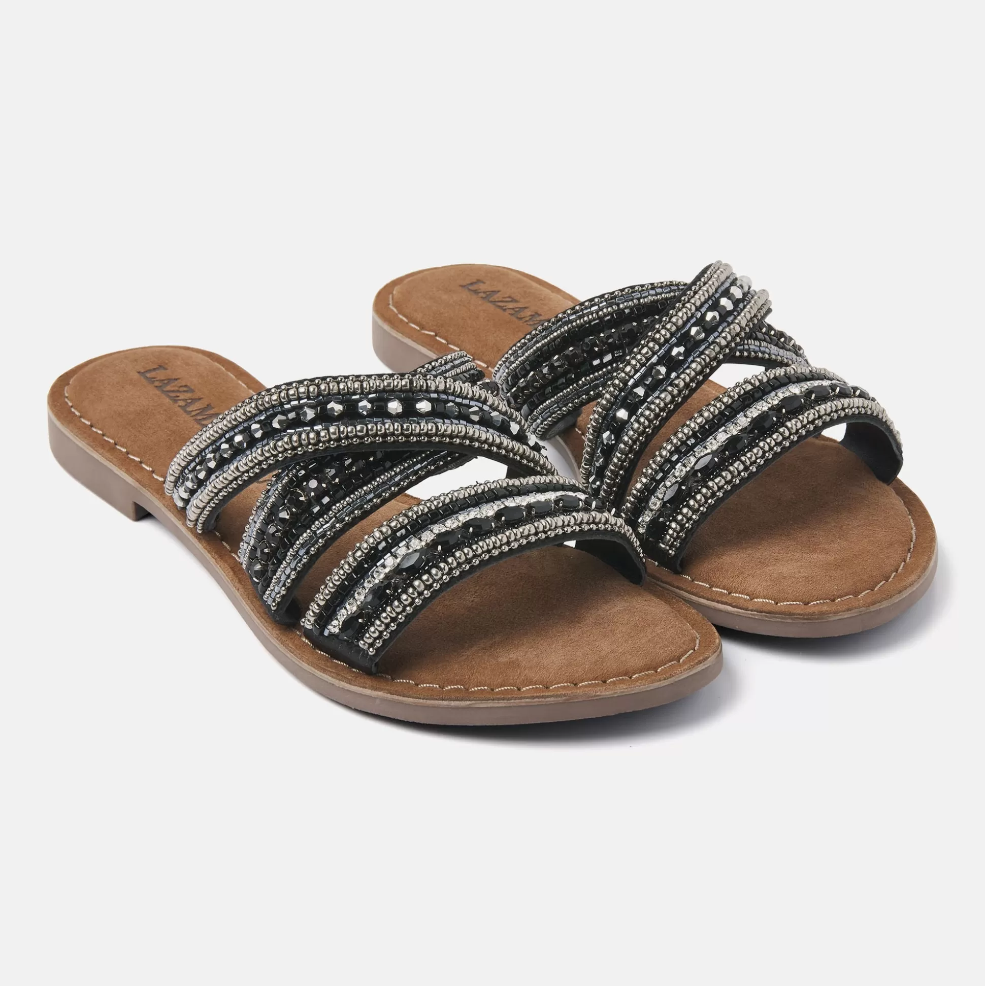 Vrouw Lazamani Dames Slippers 75.474 Black