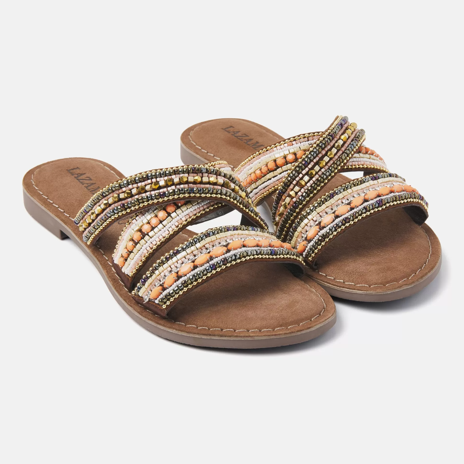 Vrouw Lazamani Dames Slippers 75.474 Brown